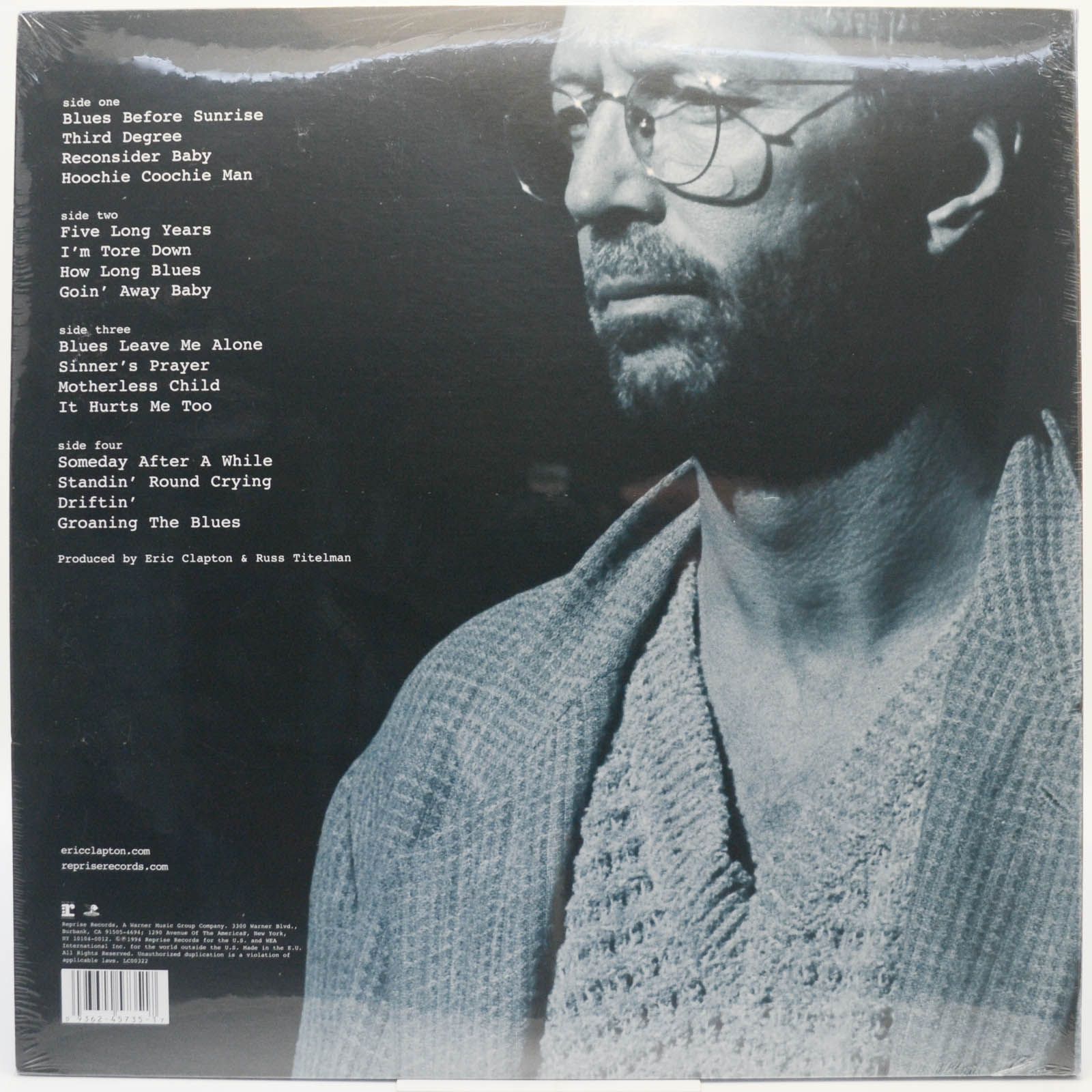 Eric Clapton — From The Cradle (2LP), 1994