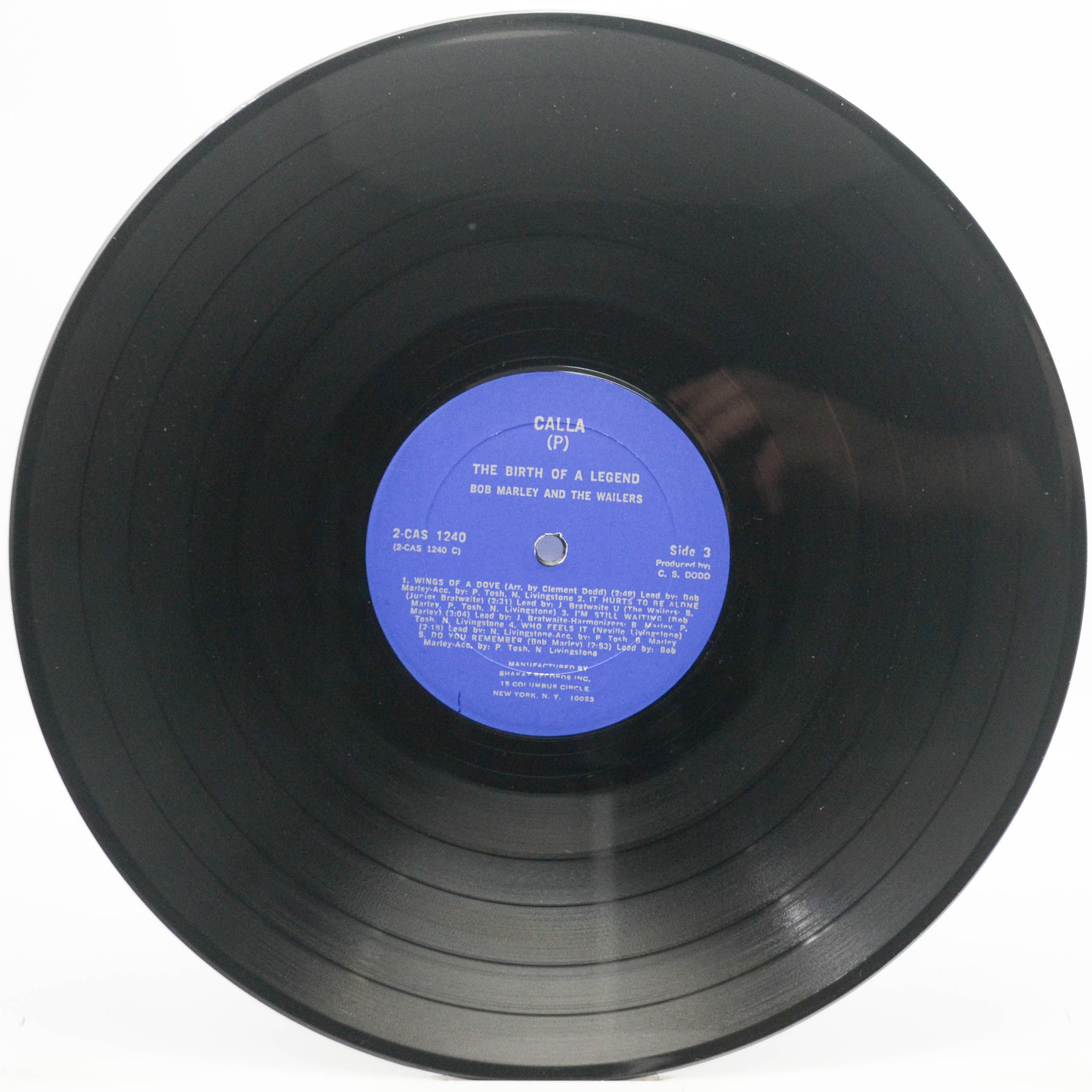 Bob Marley & The Wailers — The Birth Of A Legend (2LP, USA), 1980