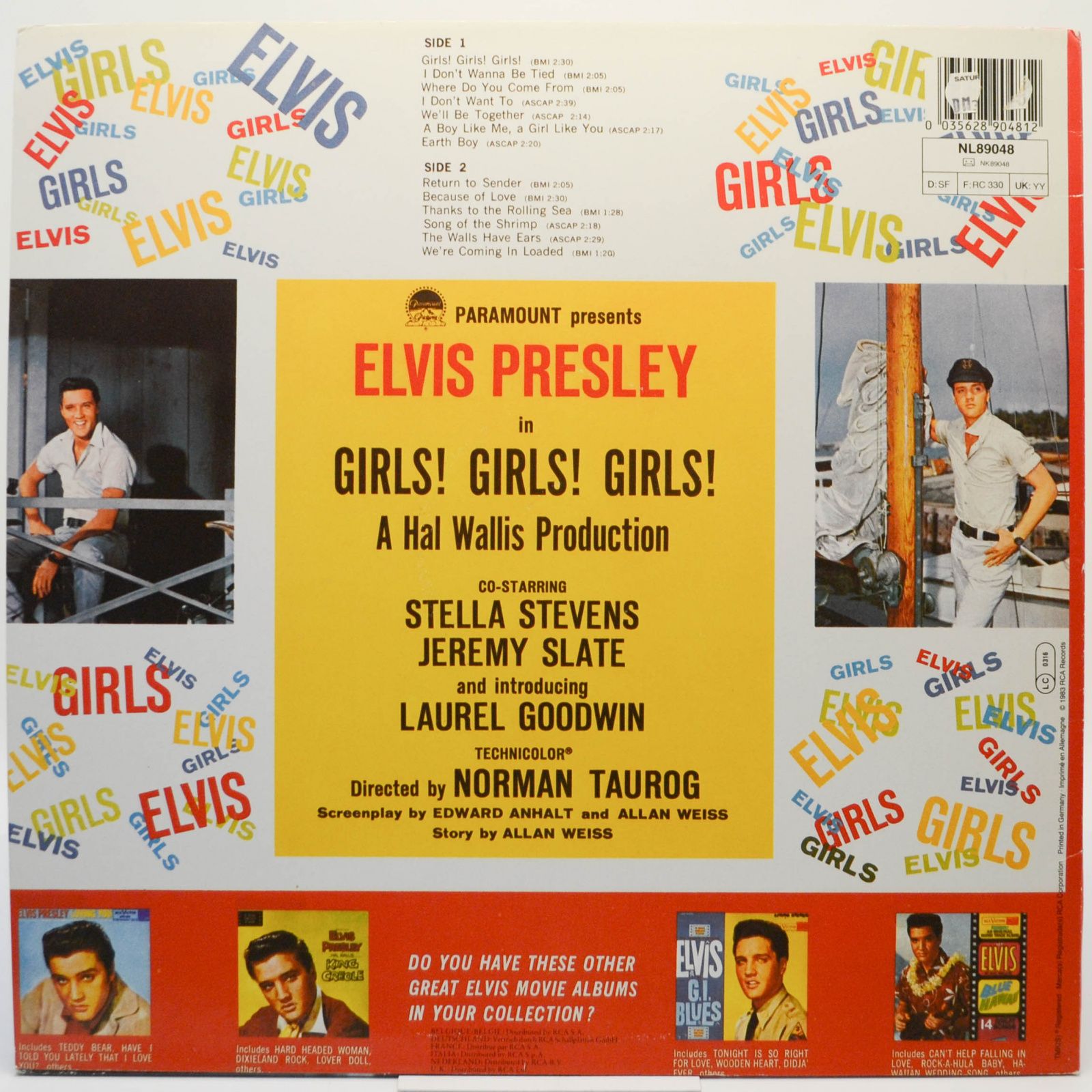 Elvis — Girls! Girls! Girls!, 1962
