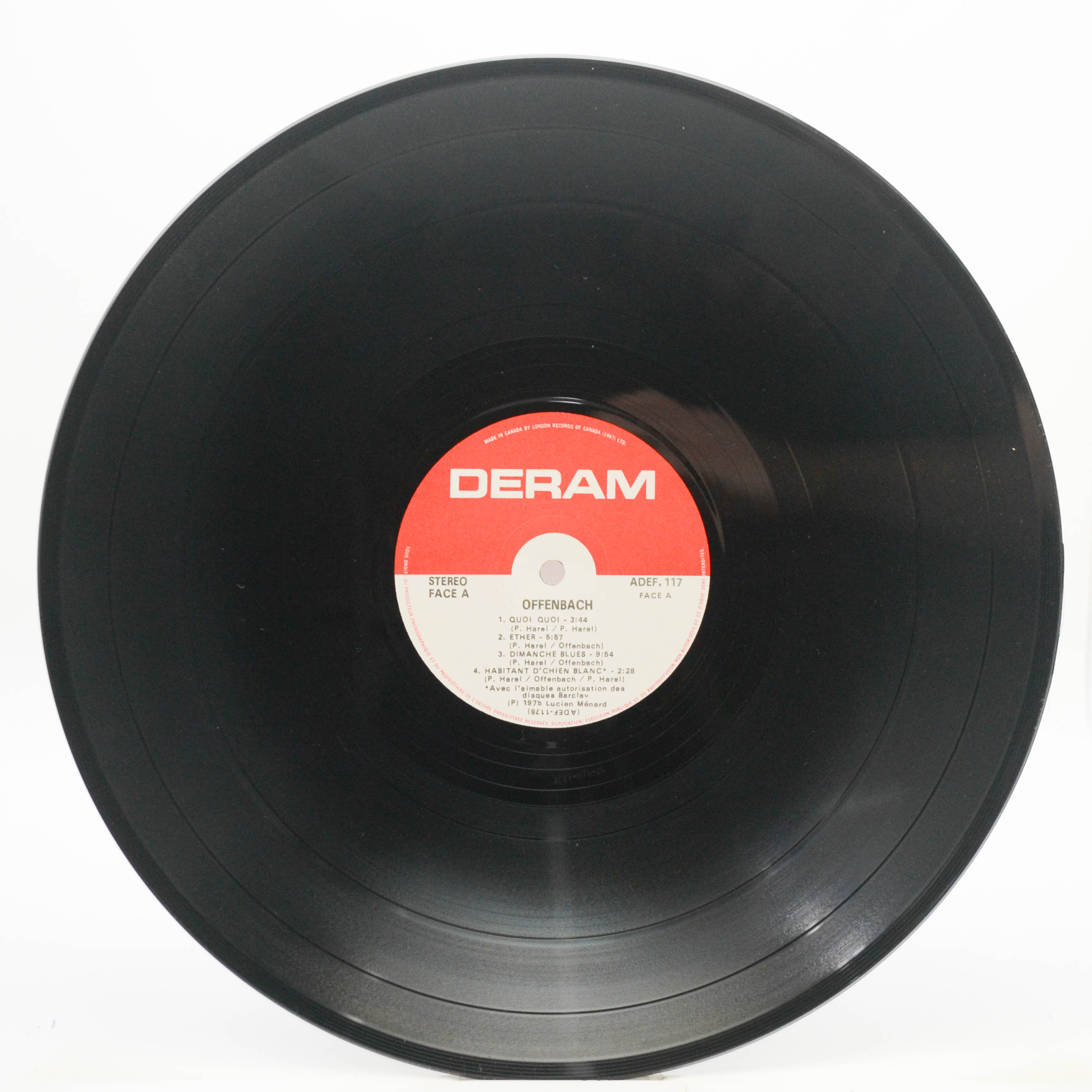 Offenbach — Tabarnac (2LP, 1-st, Canada), 1975