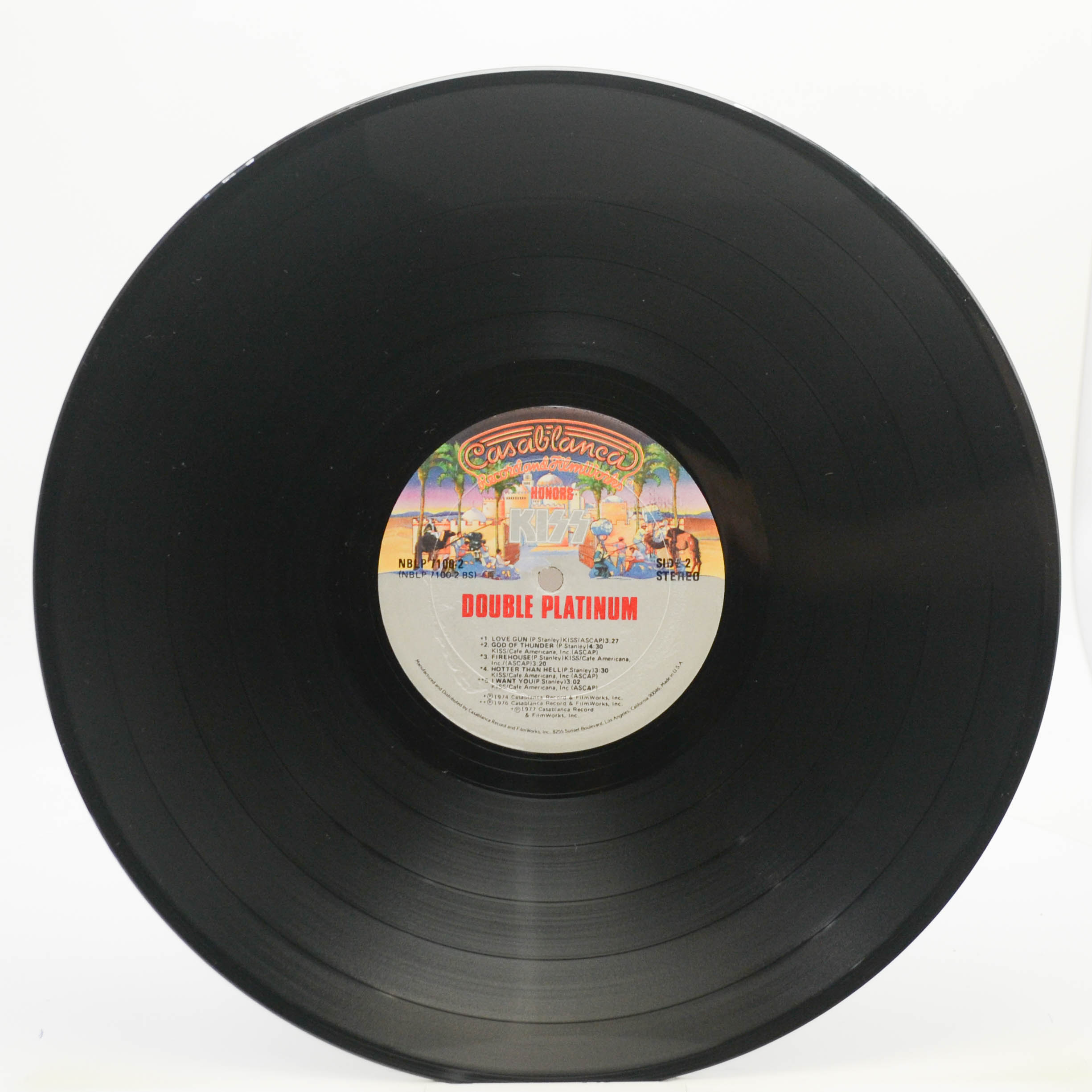 Виниловая пластинка Kiss — Double Platinum (2LP, 1-st, USA), 1978