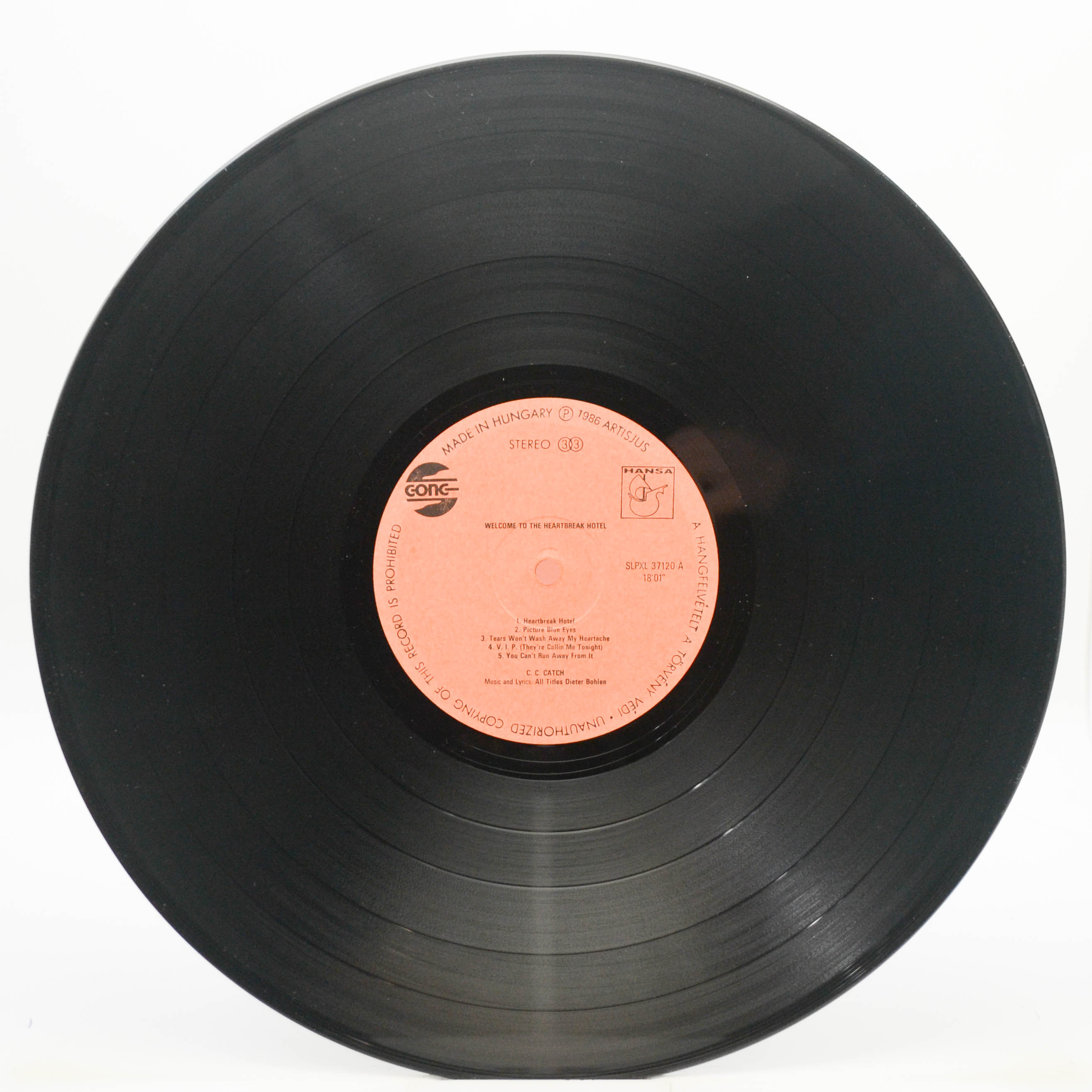 C.C. Catch — Welcome To The Heartbreak Hotel, 1986