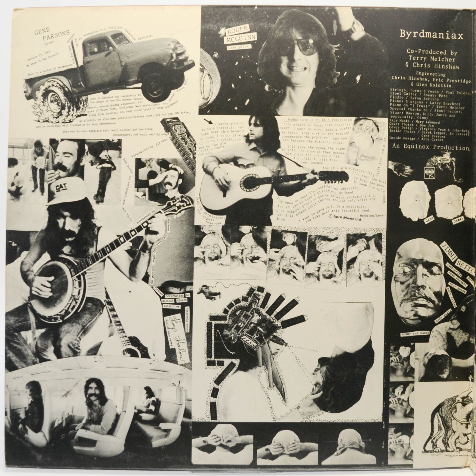Byrds — Byrdmaniax (UK), 1971