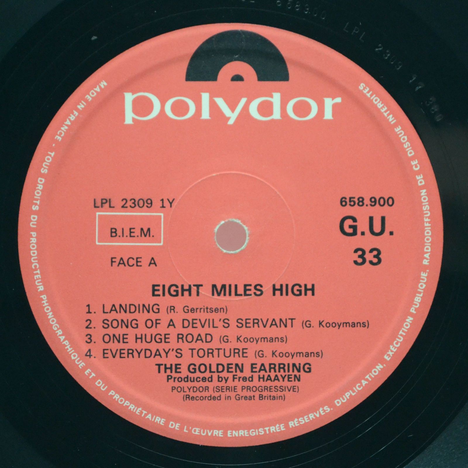 Golden Earring — Eight Miles High, 1970