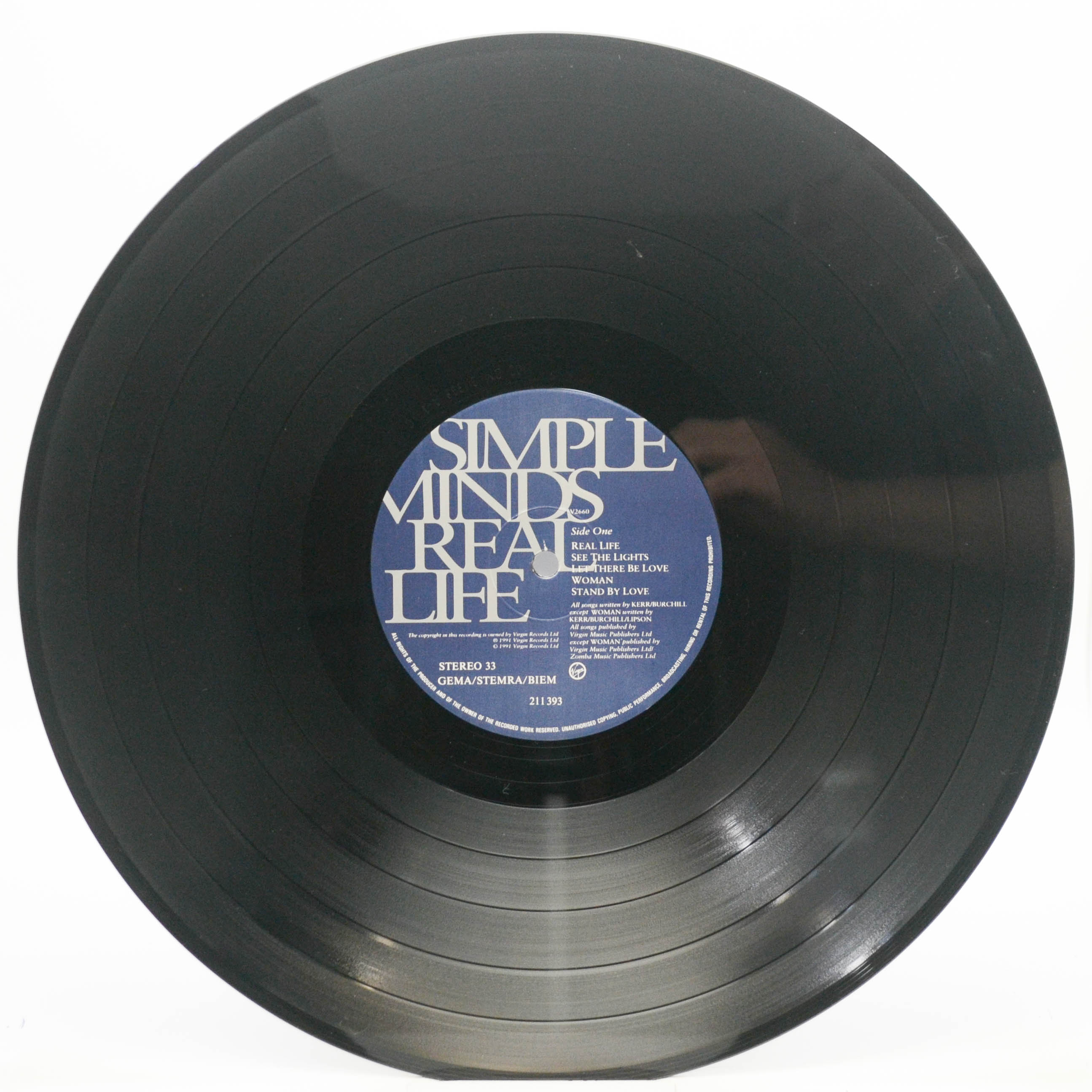 Simple Minds — Real Life, 1991