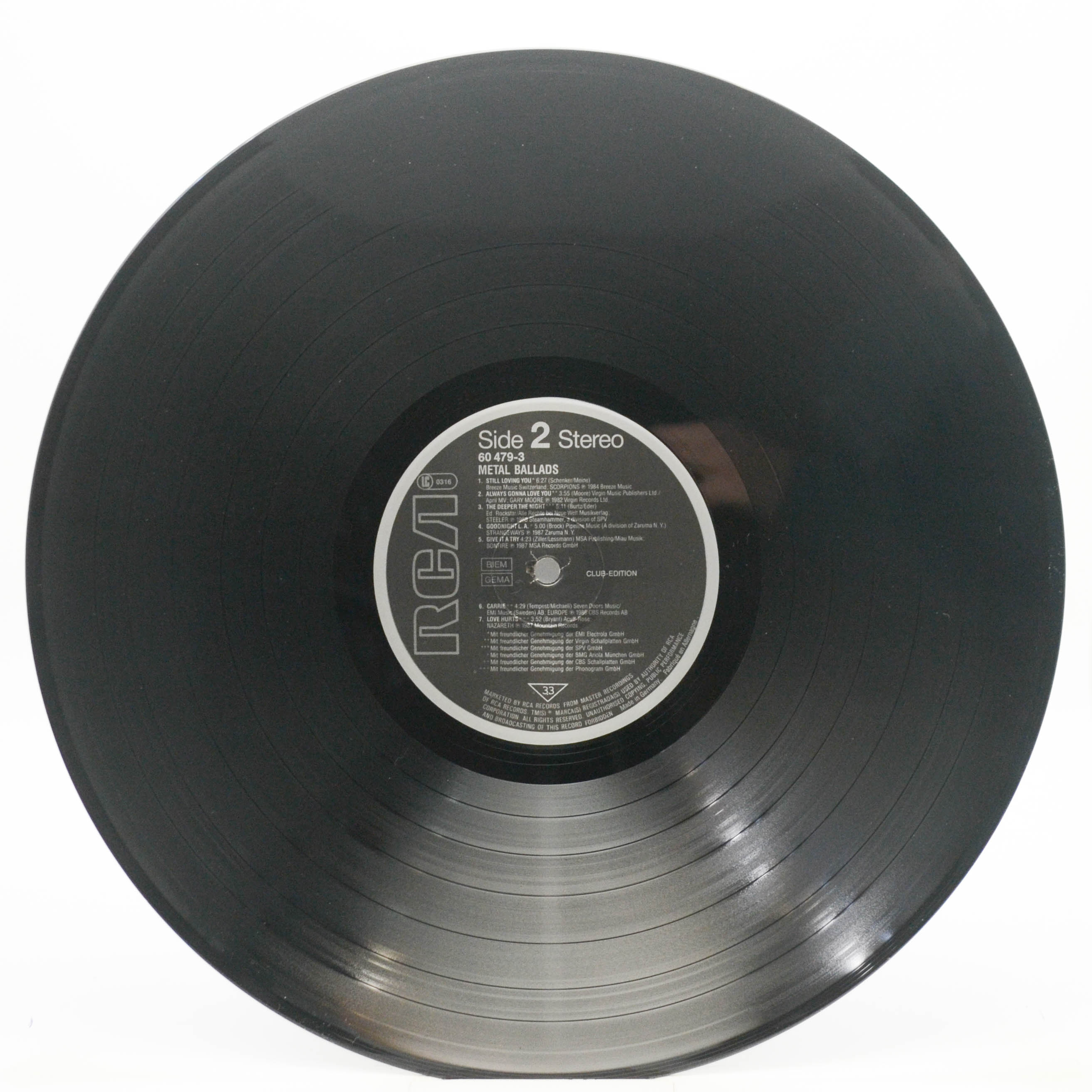 Various — Metal Ballads, 1988