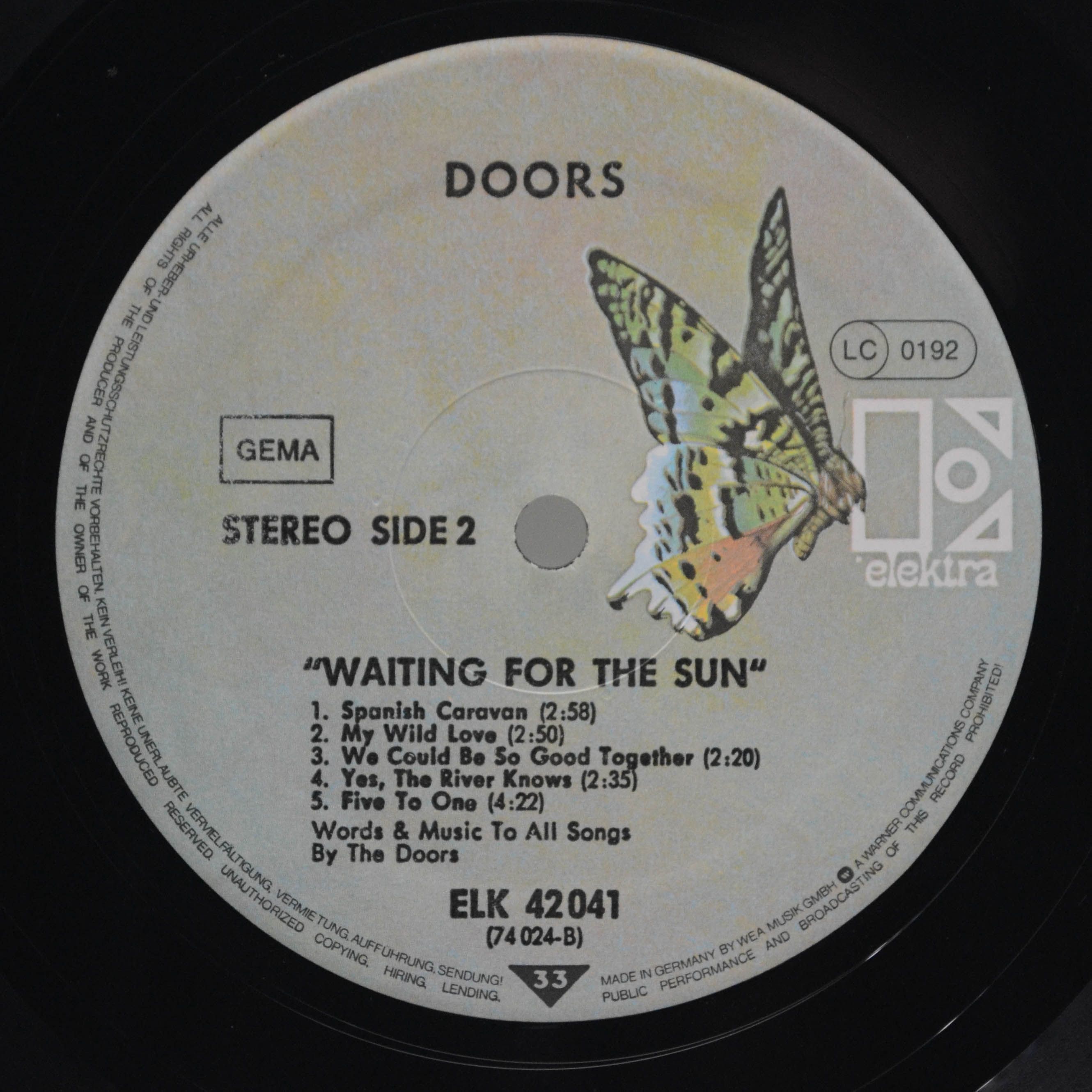 Doors — Waiting For The Sun, 1968