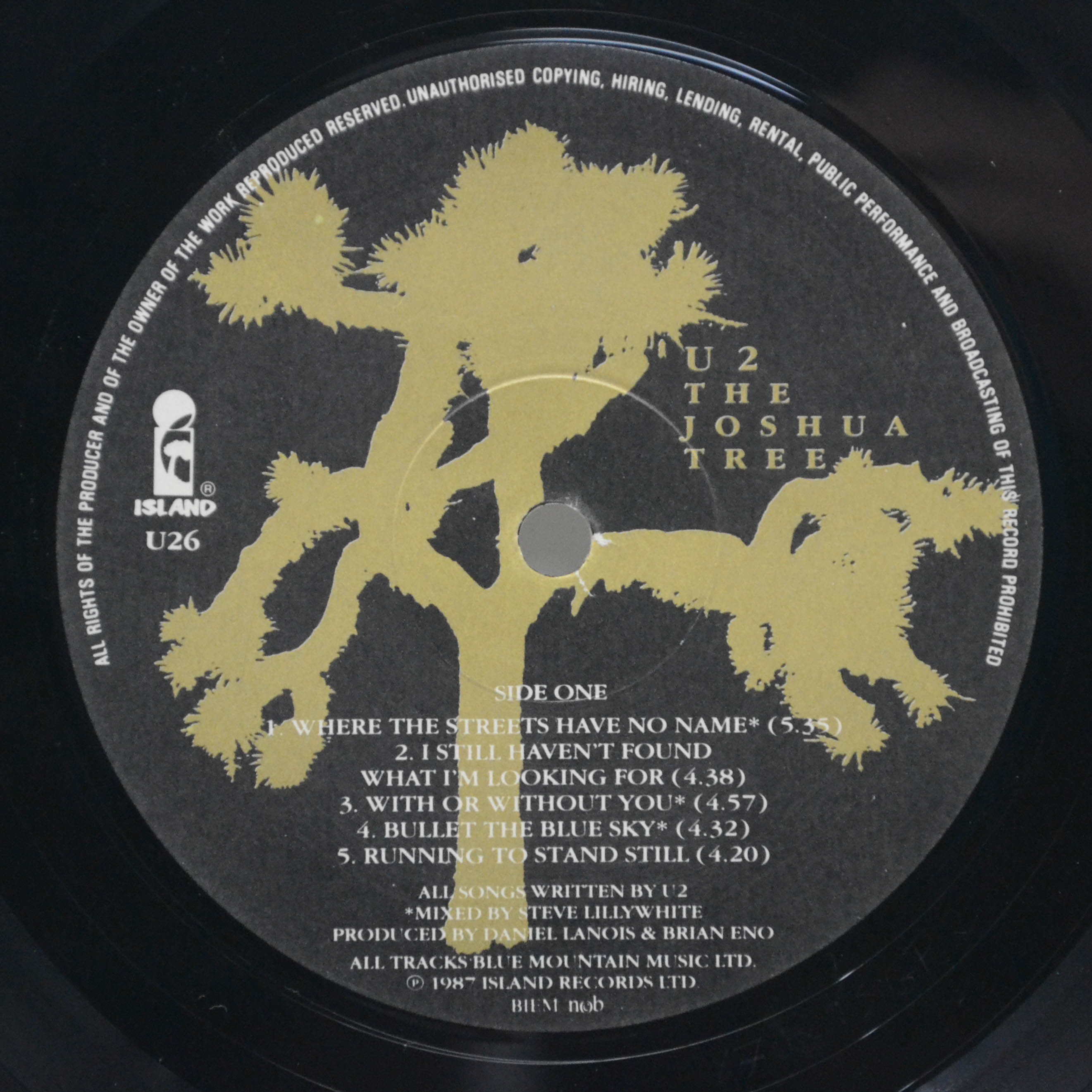 U2 — The Joshua Tree, 1987