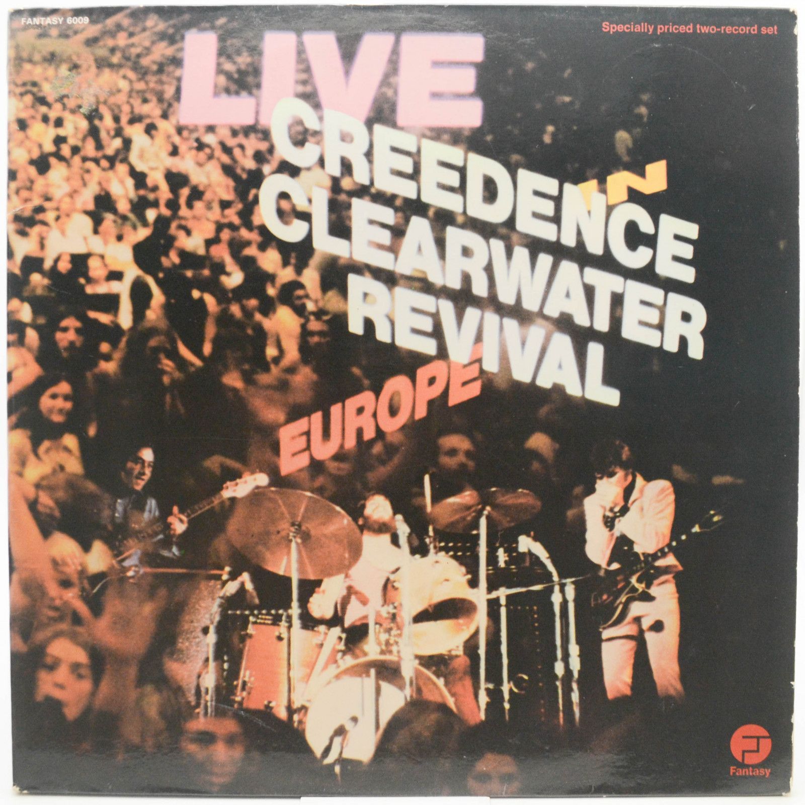 Creedence Clearwater Revival — Live In Europe (2LP), 1973