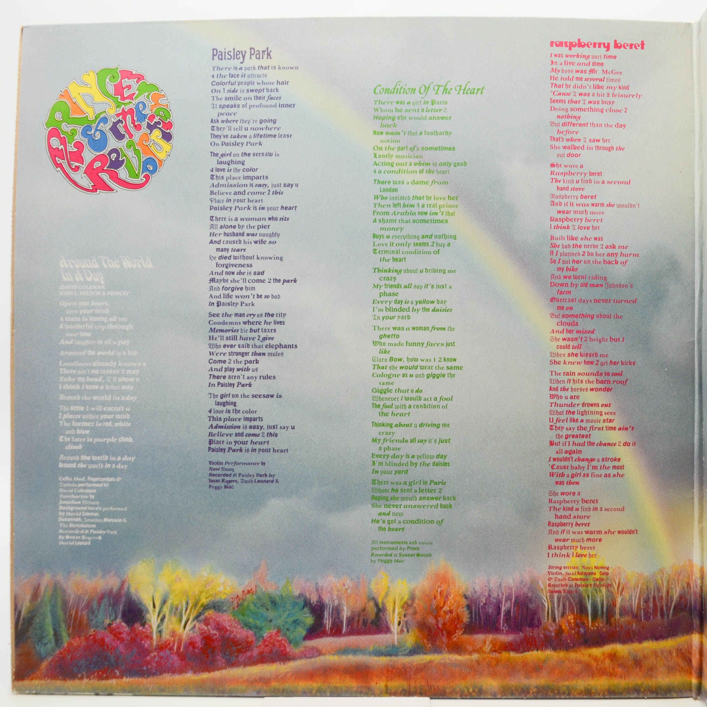 Prince And The Revolution — Around The World In A Day, 1985