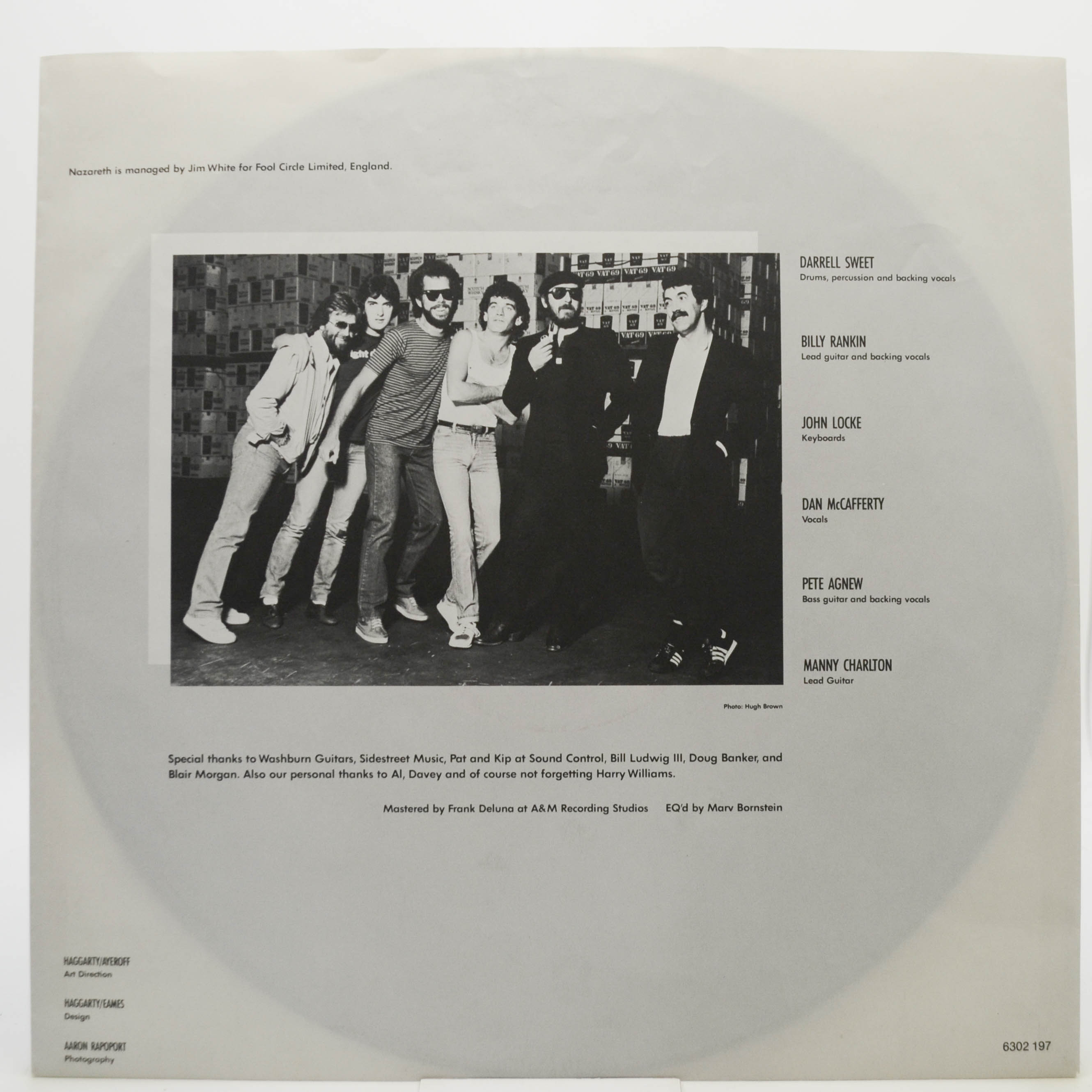 Nazareth — 2XS, 1982