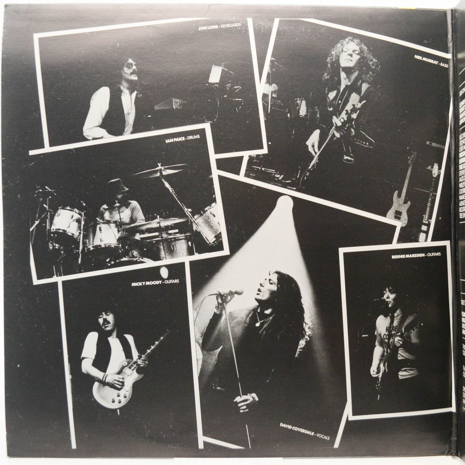Whitesnake — Live... In The Heart Of The City (2LP), 1980