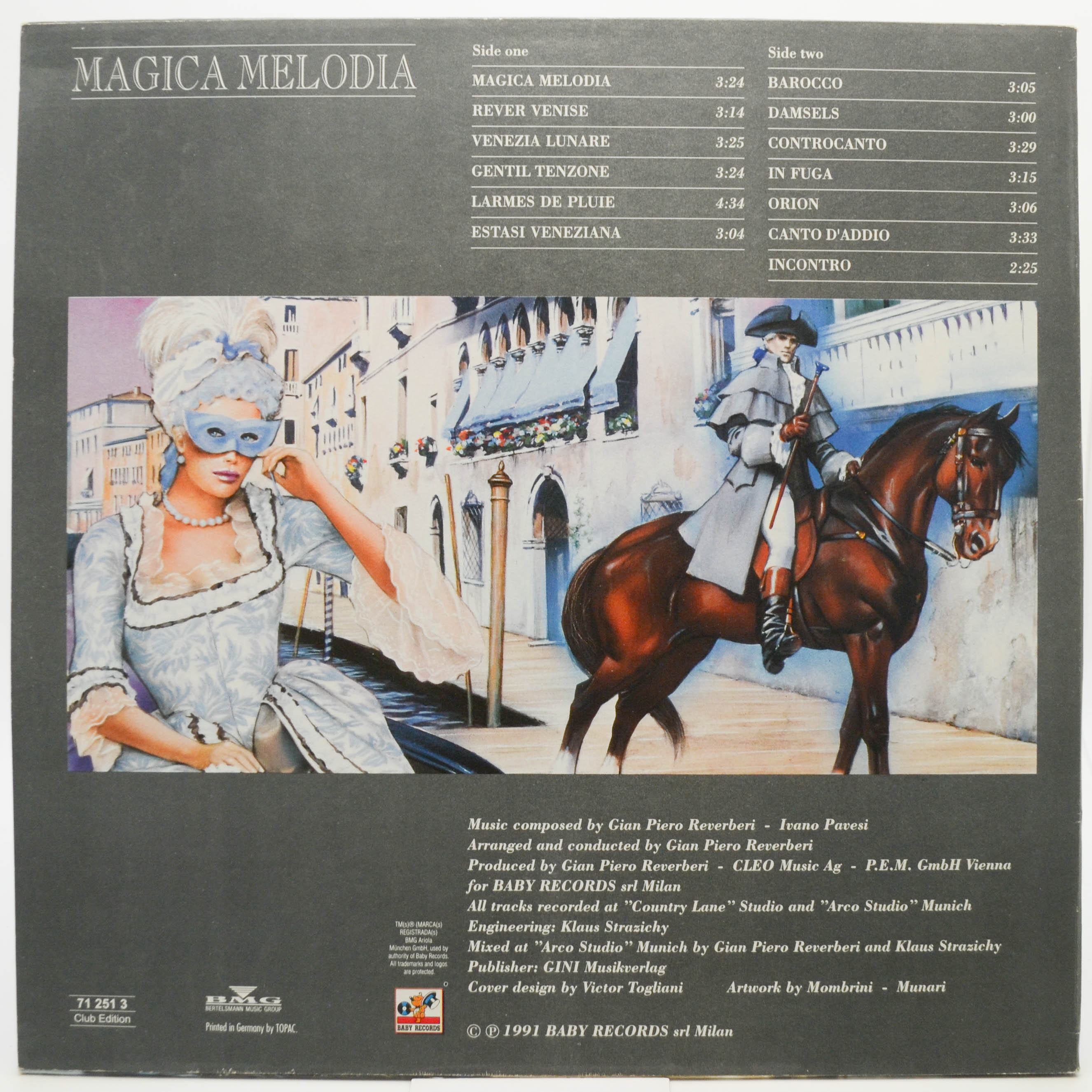 Rondo' Veneziano — Magica Melodia, 1991