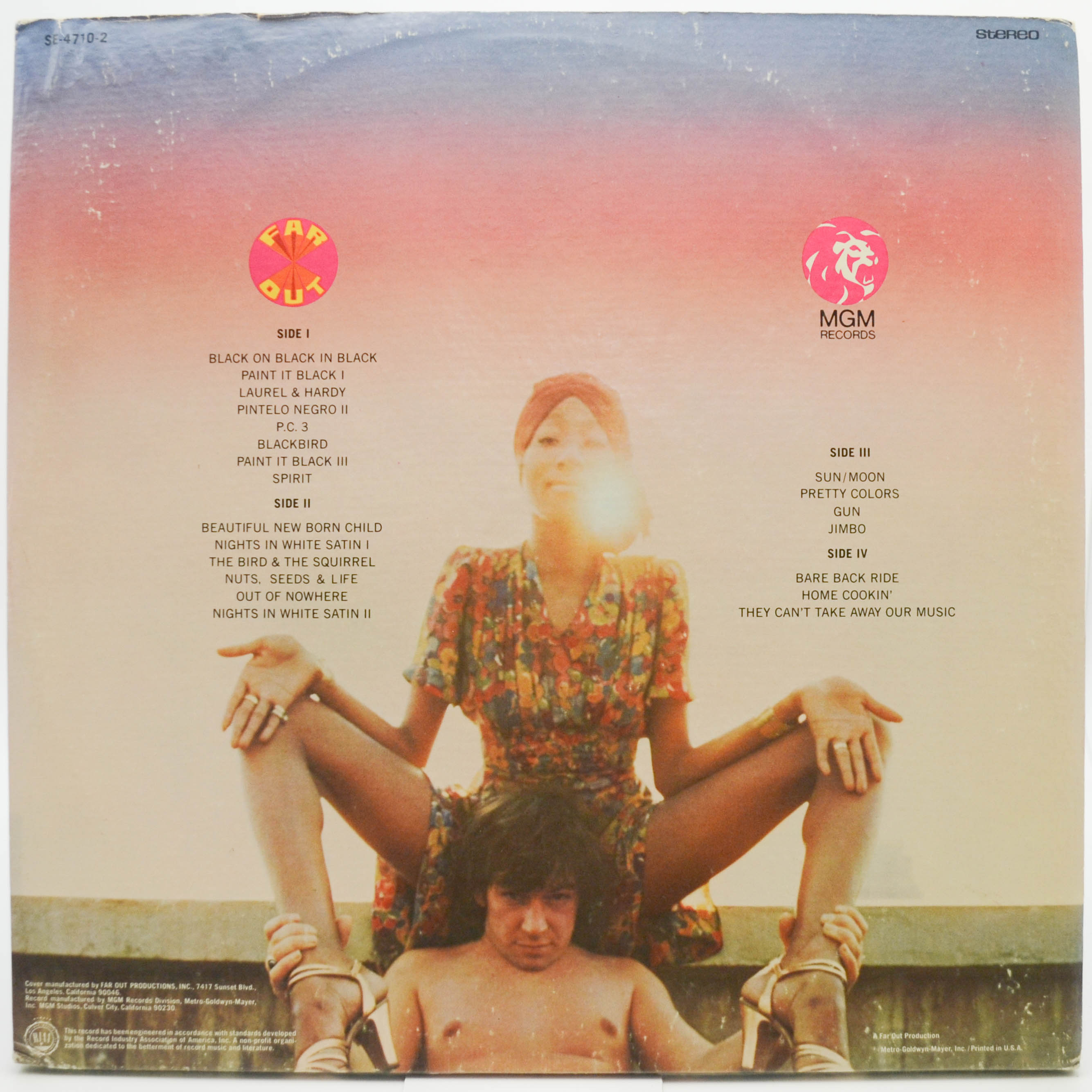 Eric Burdon And War — The Black-Man's Burdon (2LP, USA), 1970