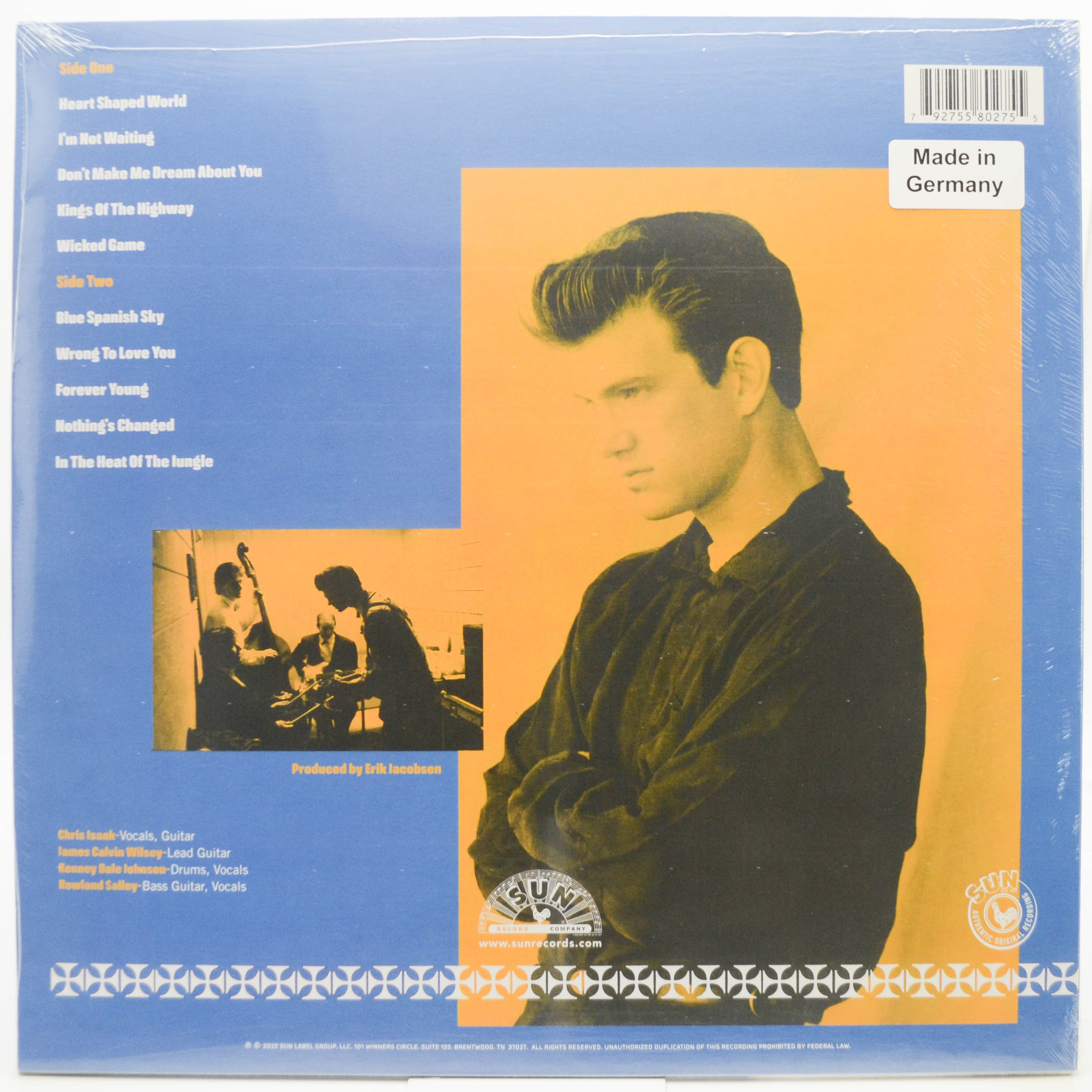 Chris Isaak — Heart Shaped World, 1989