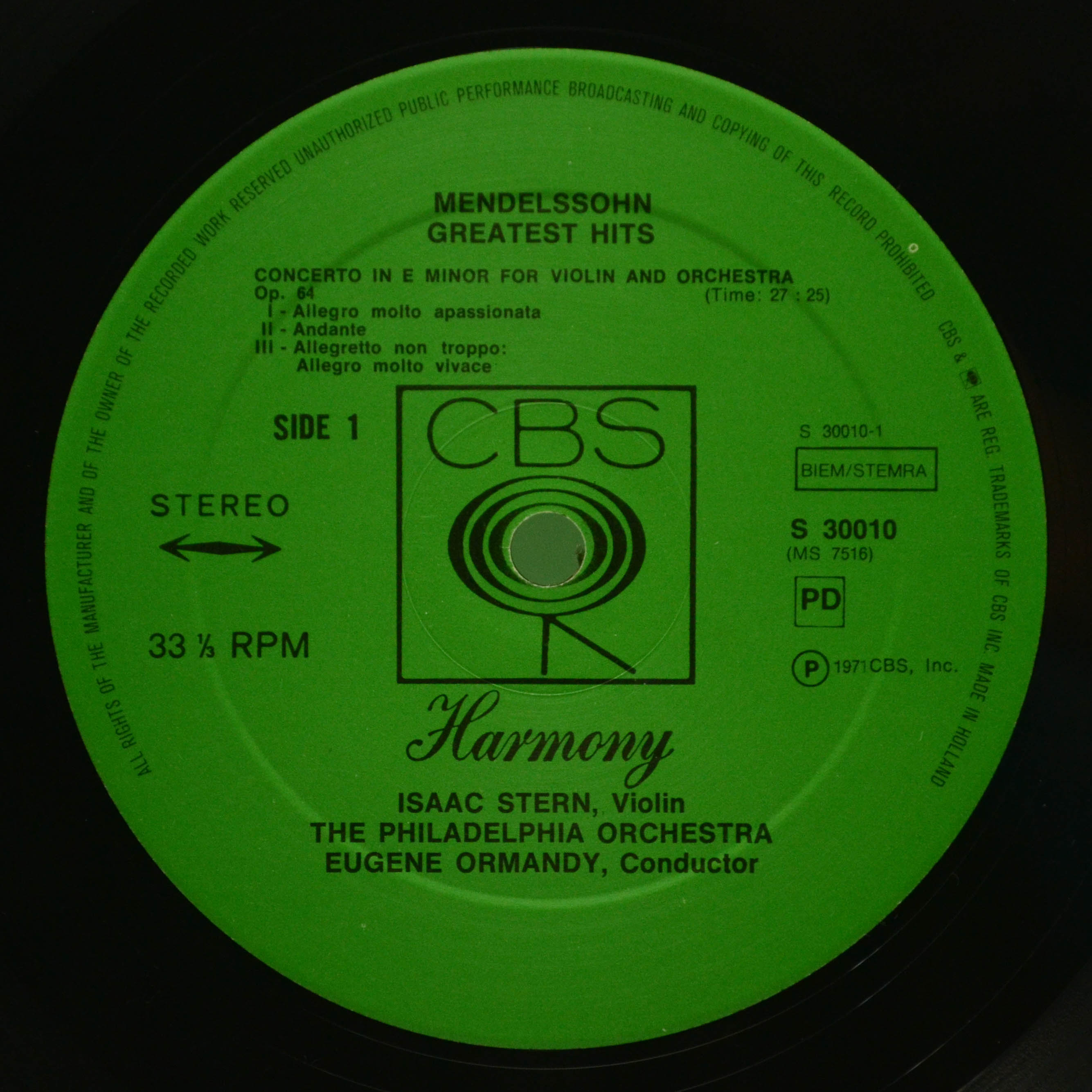 Mendelssohn — Greatest Hits, 1971