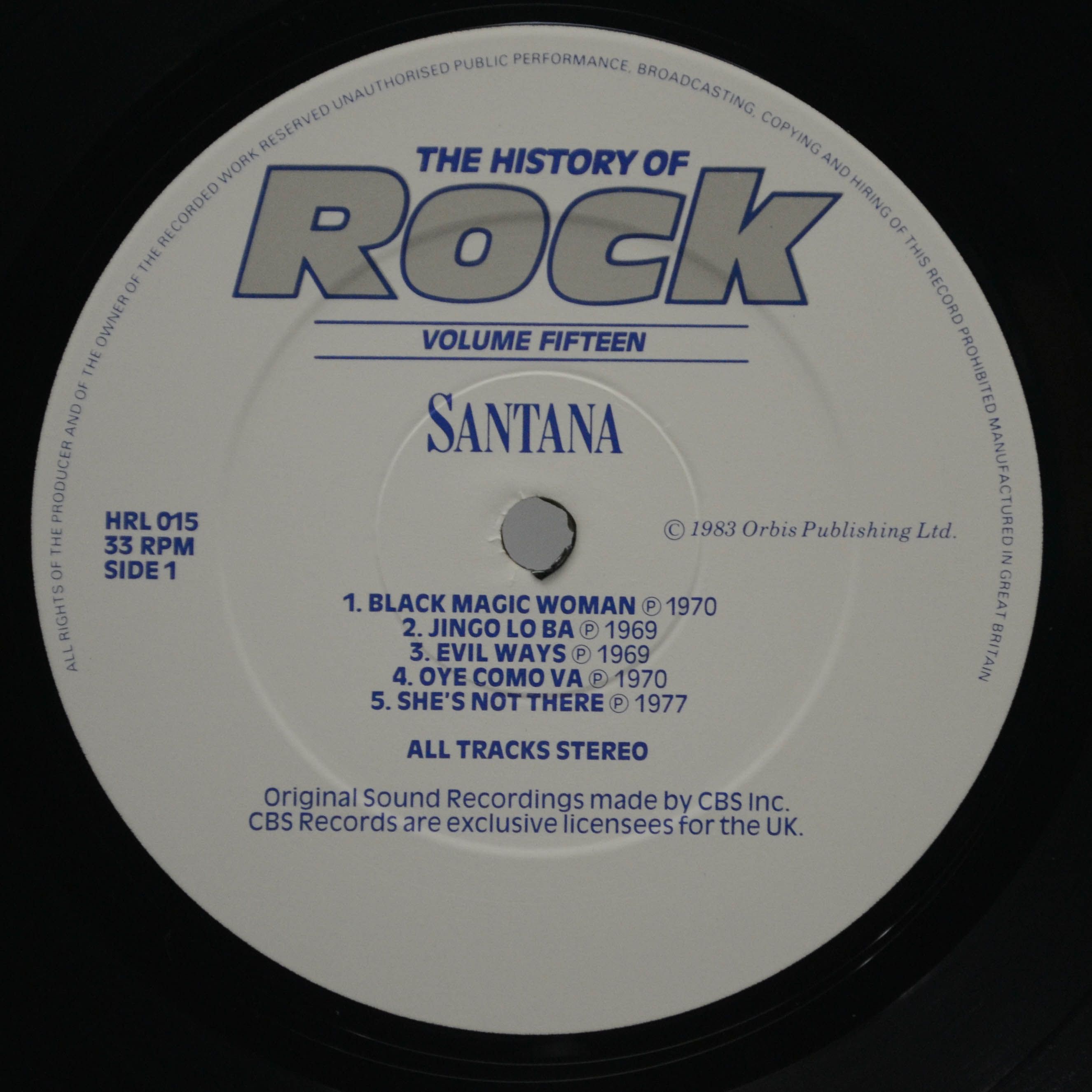 Santana / Janis Joplin / Steppenwolf / Velvet Underground — The History Of Rock (Volume Fifteen) (2LP, UK), 1983