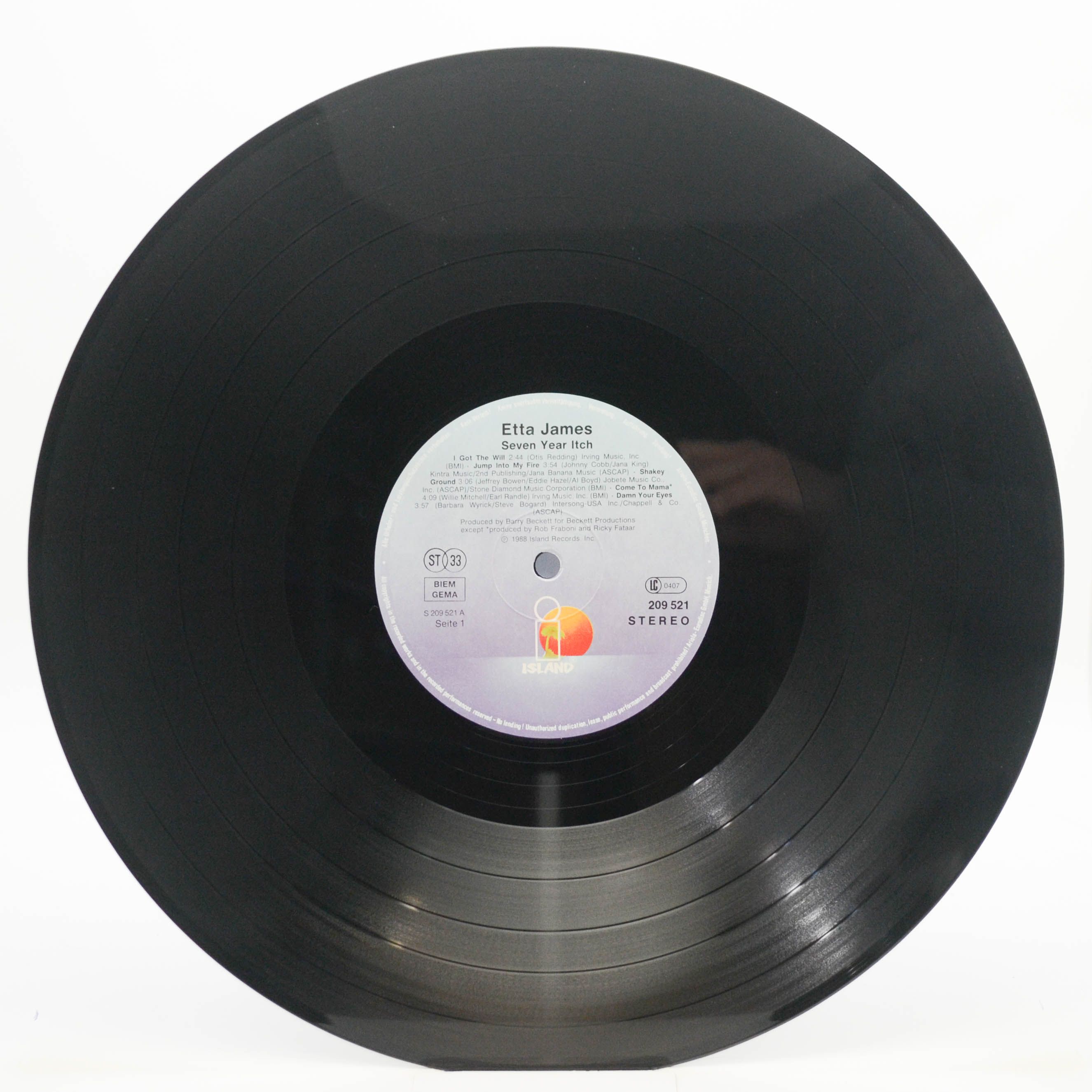 Etta James — Seven Year Itch, 1988