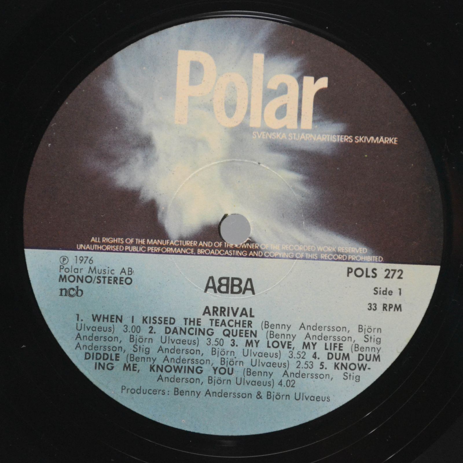 ABBA — Arrival (1-st, Sweden), 1976