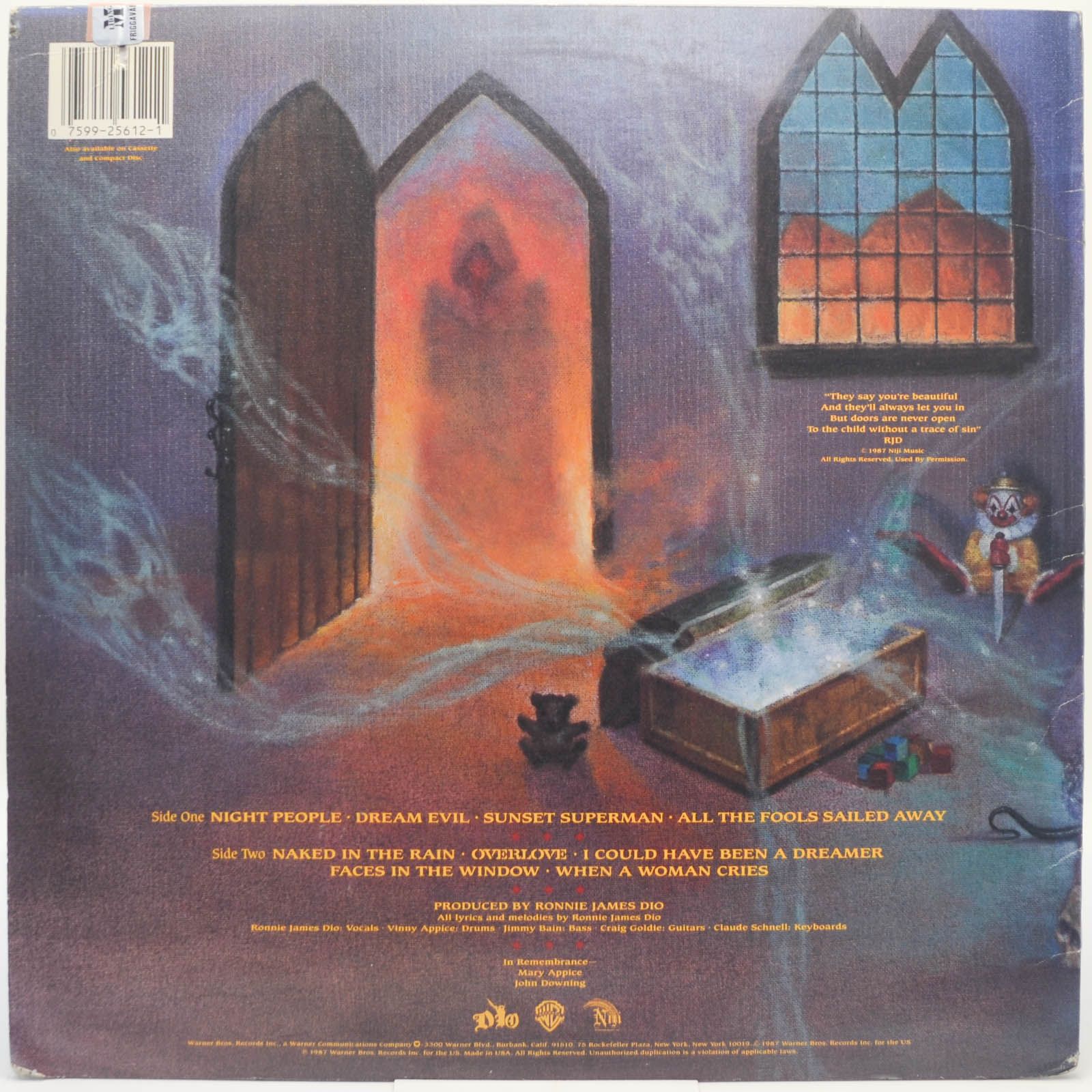 Dio — Dream Evil (USA), 1987