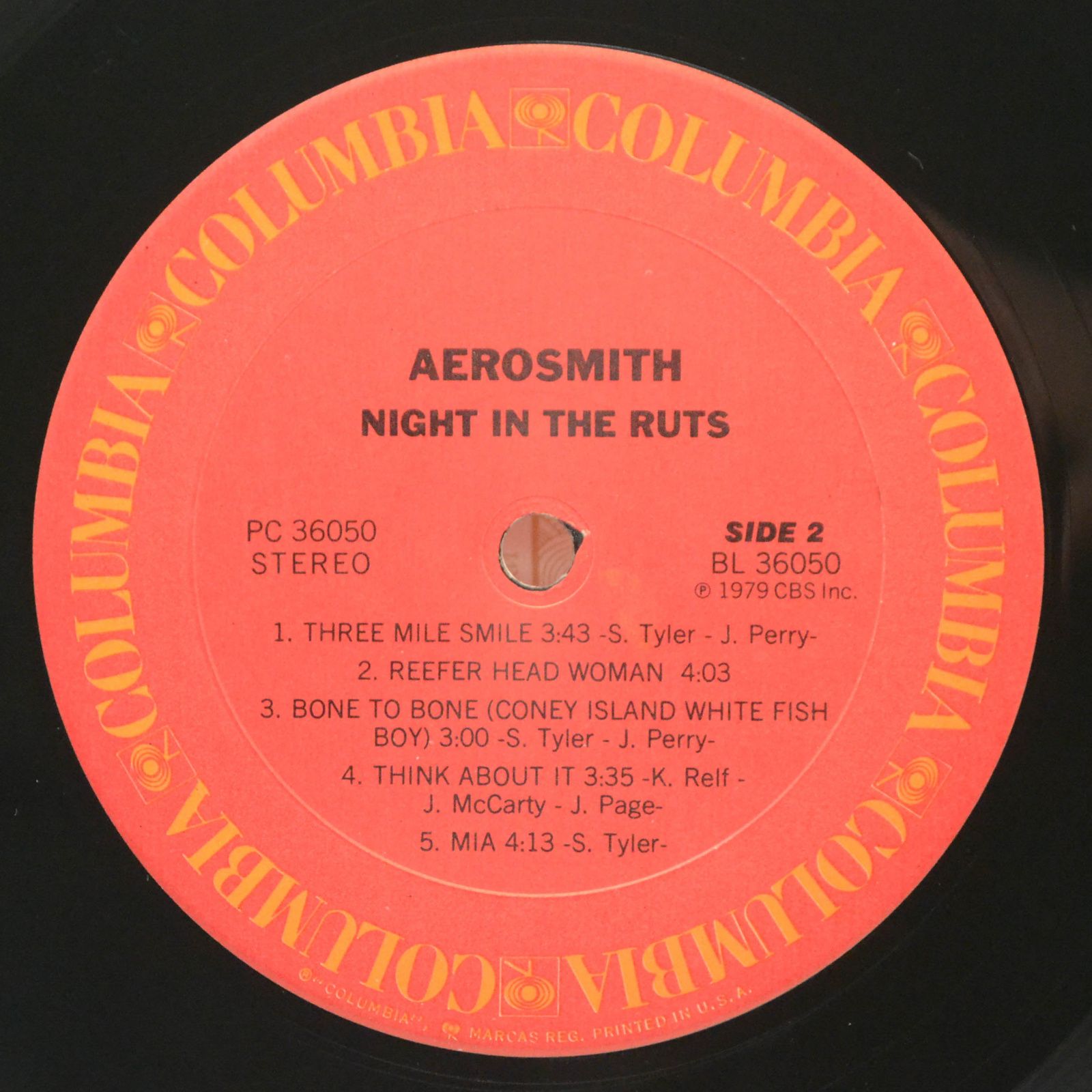 Aerosmith — Night In The Ruts (USA), 1979