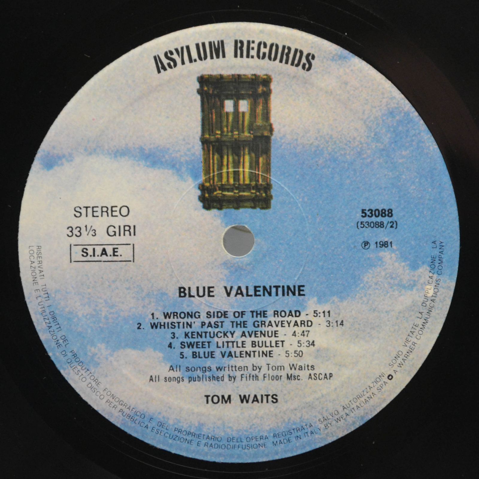 Tom Waits — Blue Valentine, 1978