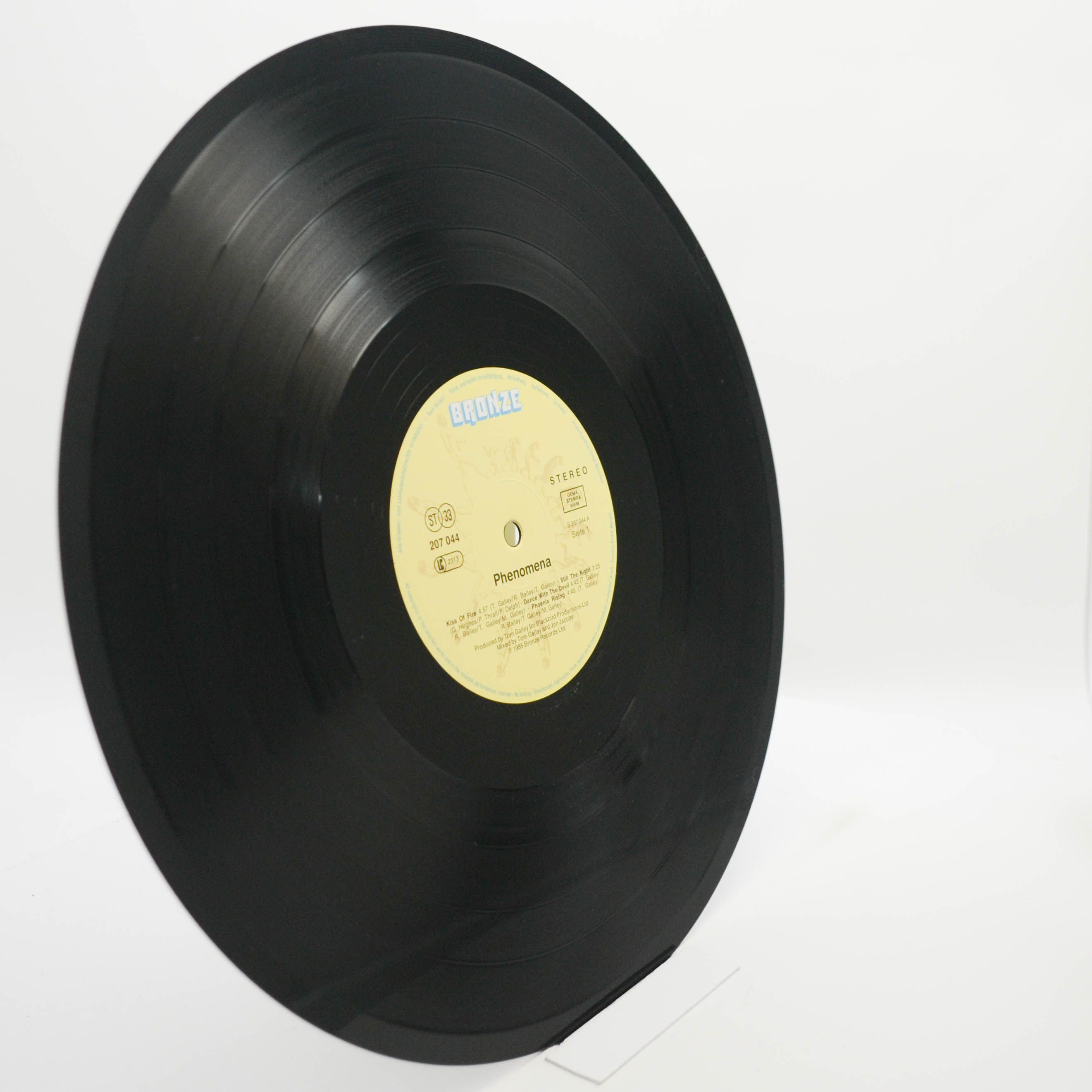 Phenomena — Phenomena (booklet), 1985