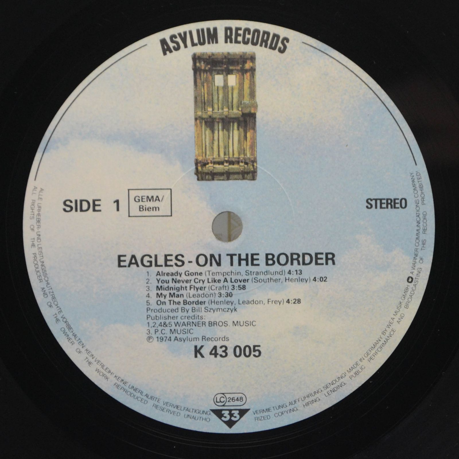 Eagles — On The Border, 1976