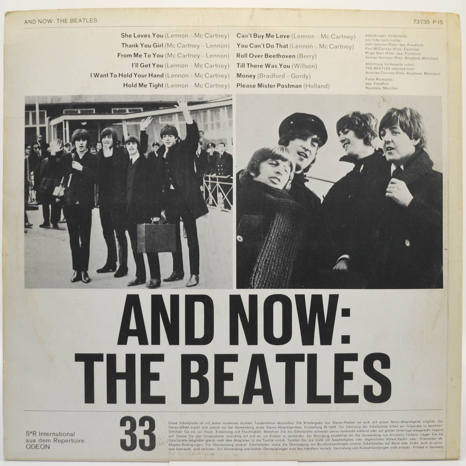 Now and then beatles