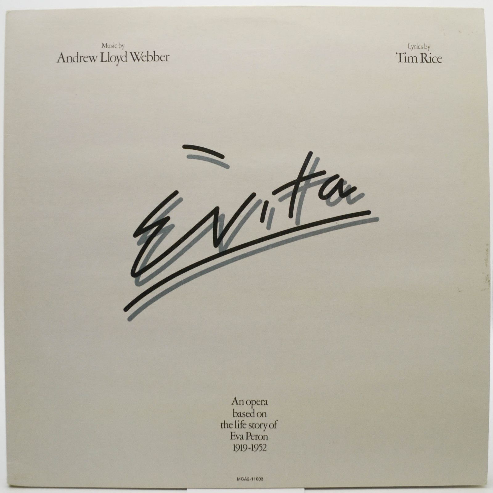 Andrew Lloyd Webber, Tim Rice — Evita (2LP, booklet), 1976