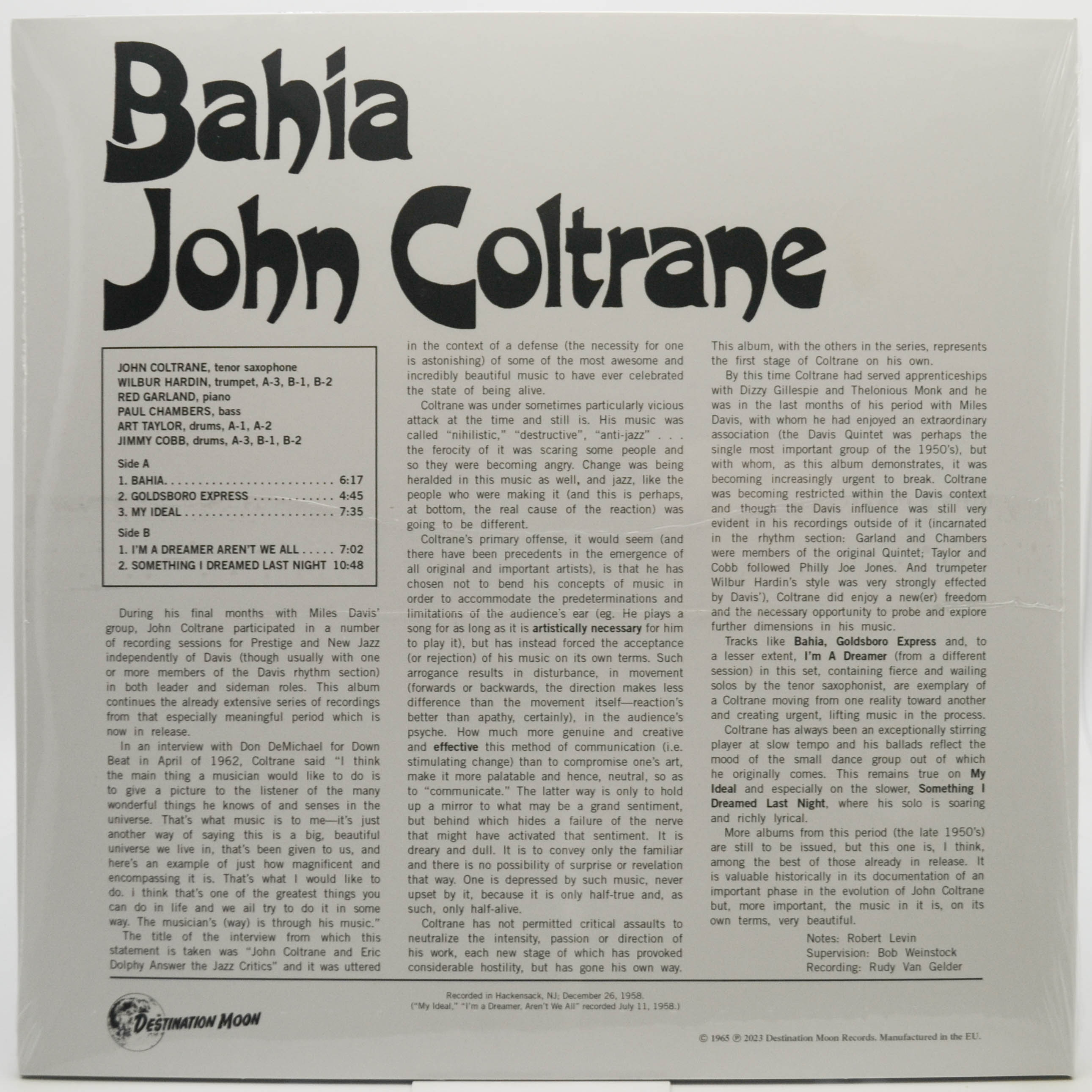 John Coltrane — Bahia, 1965