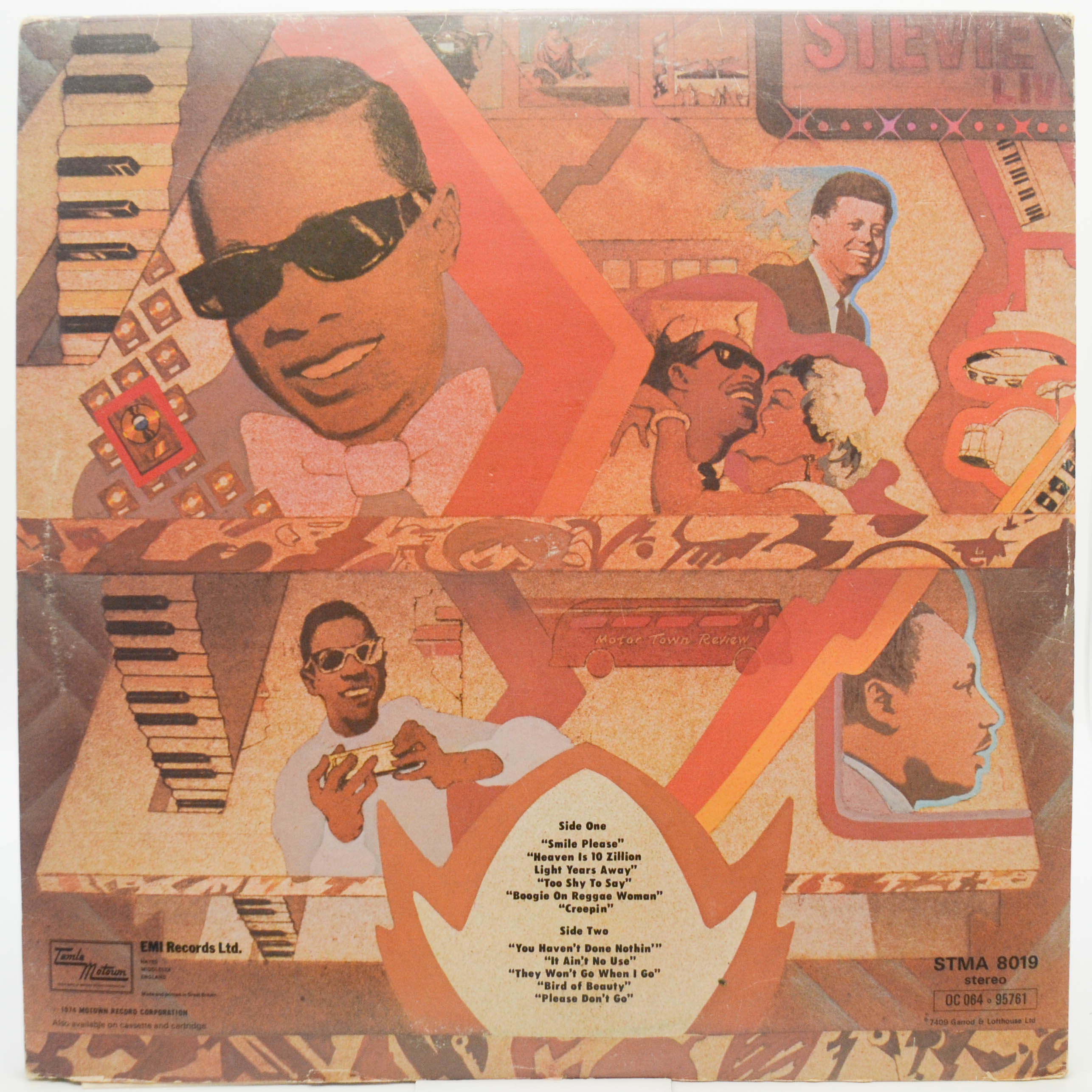 Stevie Wonder — Fulfillingness' First Finale (UK), 1974