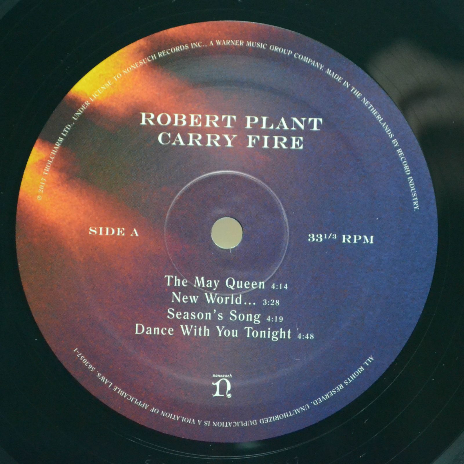 Robert Plant — Carry Fire (2LP), 2017