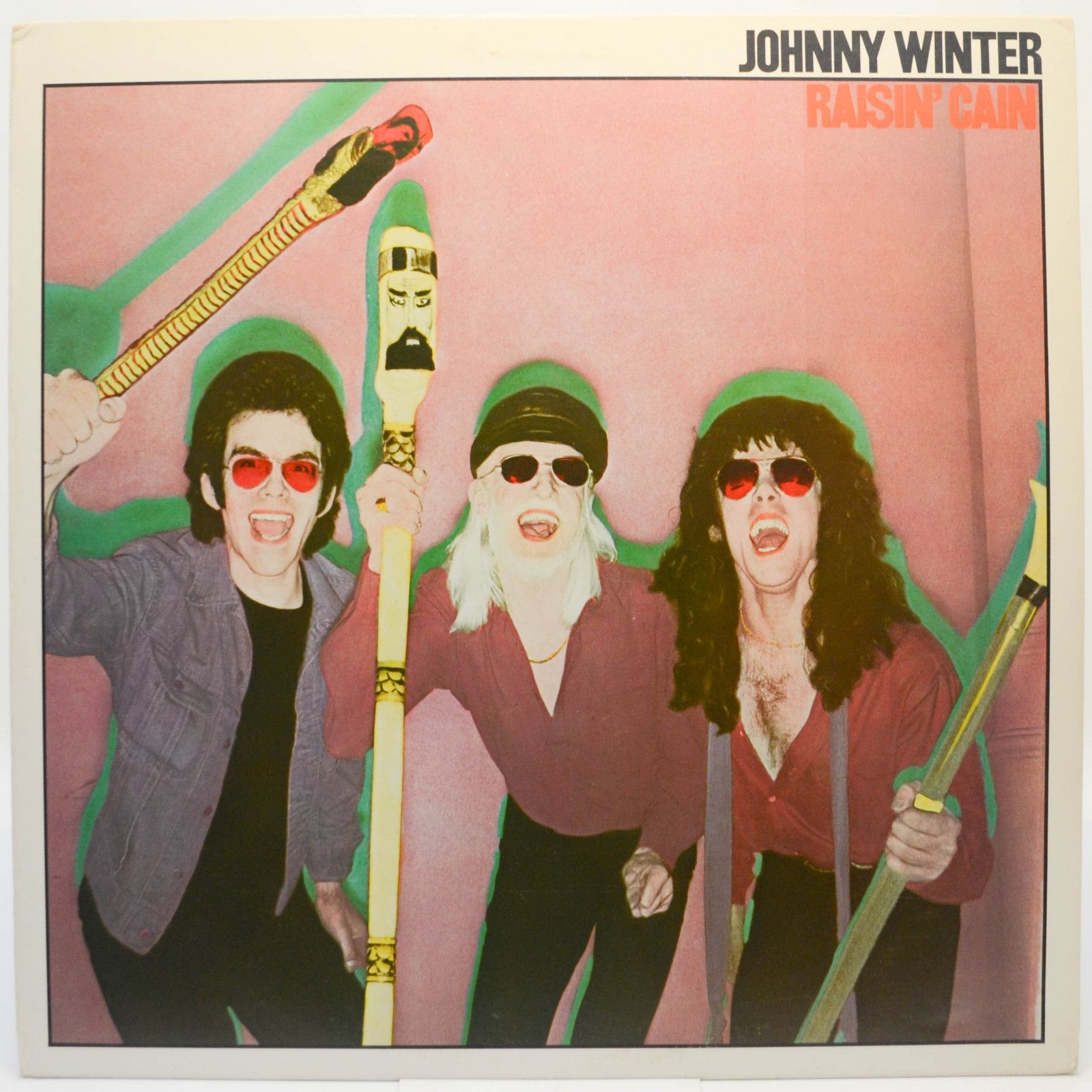 Johnny Winter — Raisin' Cain (1-st, USA), 1980