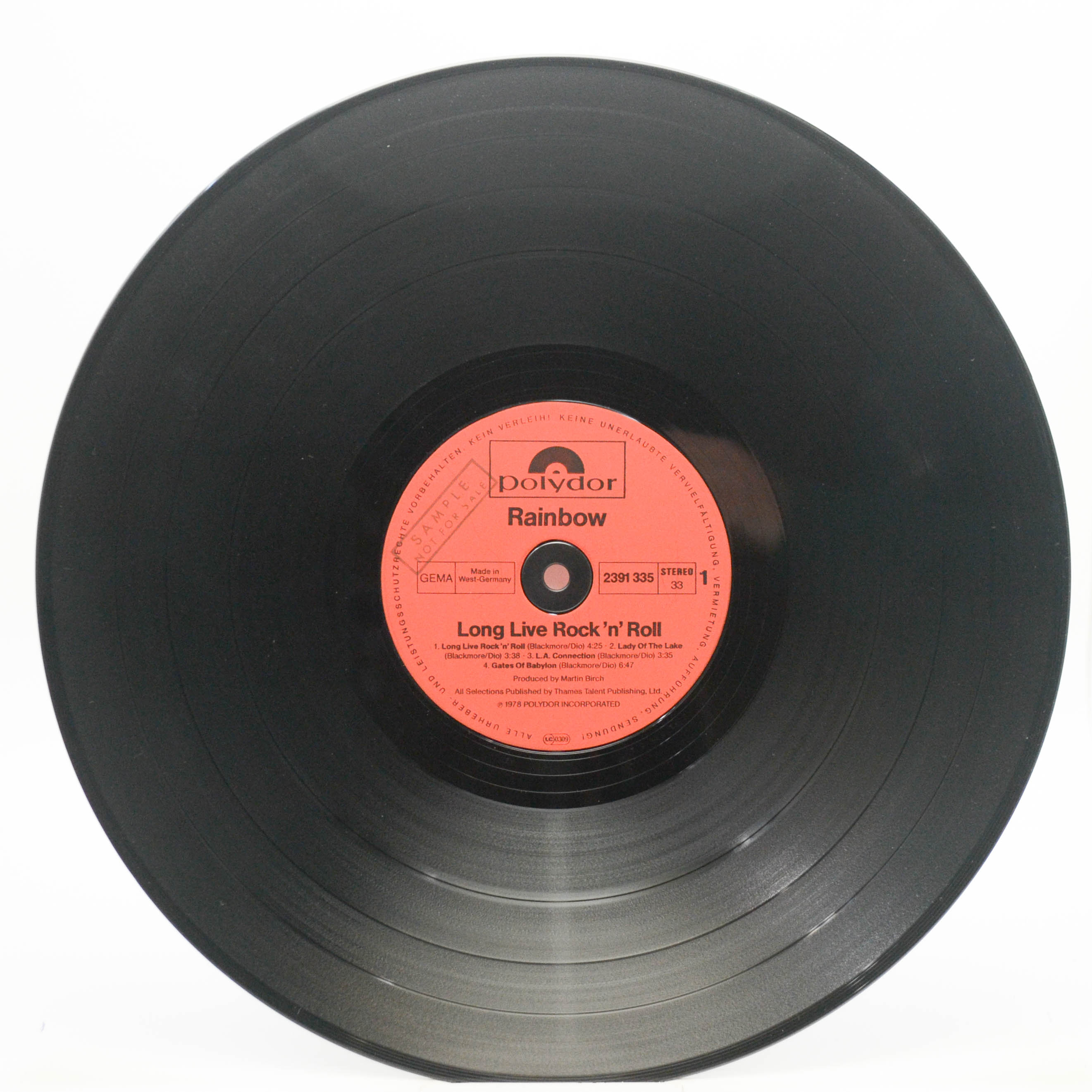 Rainbow — Long Live Rock 'N' Roll, 1978