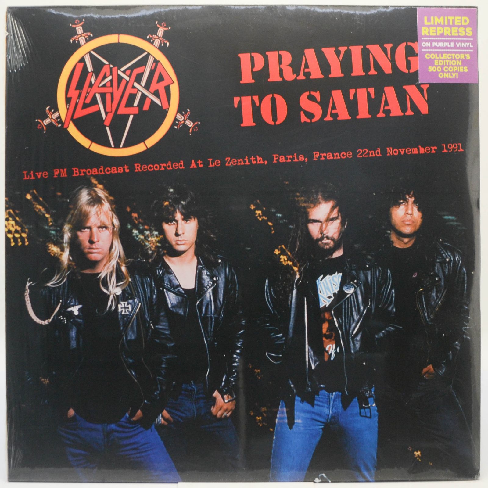Slayer — Praying To Satan: Live FM Broadcast Recorded At Le Zenith, Paris, France 22nd November 1991, 2018