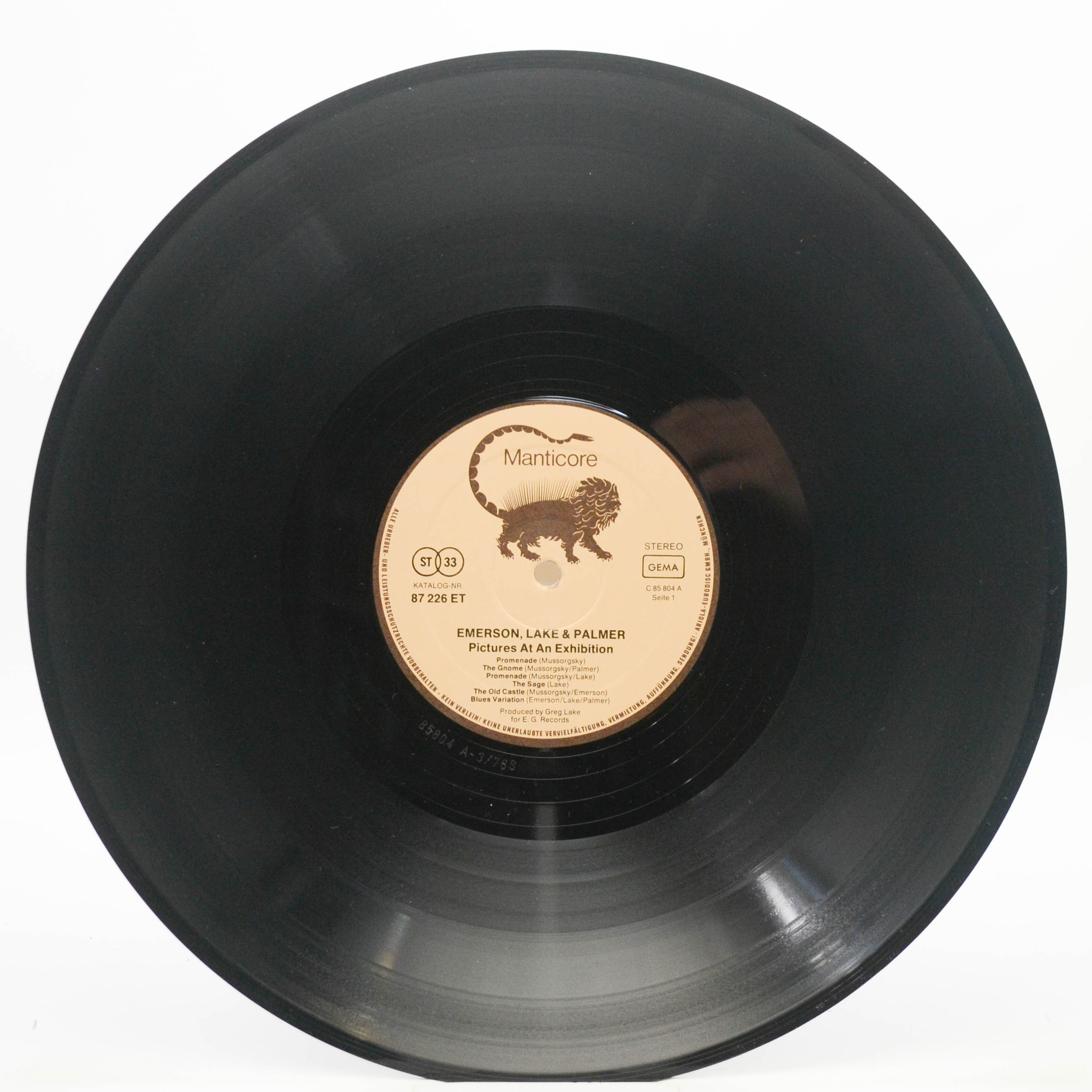 Emerson, Lake & Palmer — Pictures At An Exhibition, 1971