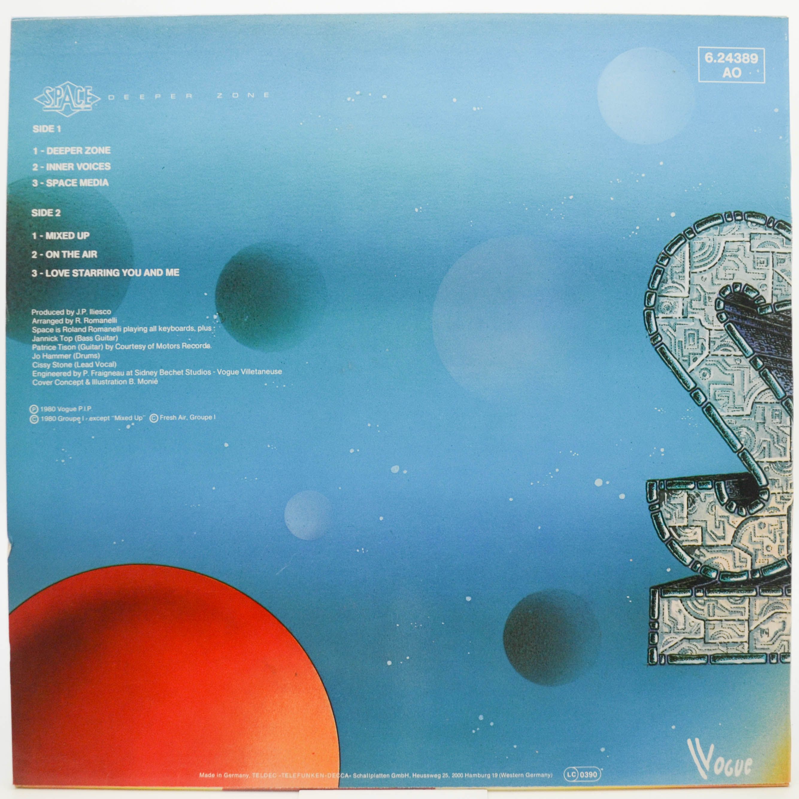 Space — Deeper Zone, 1980