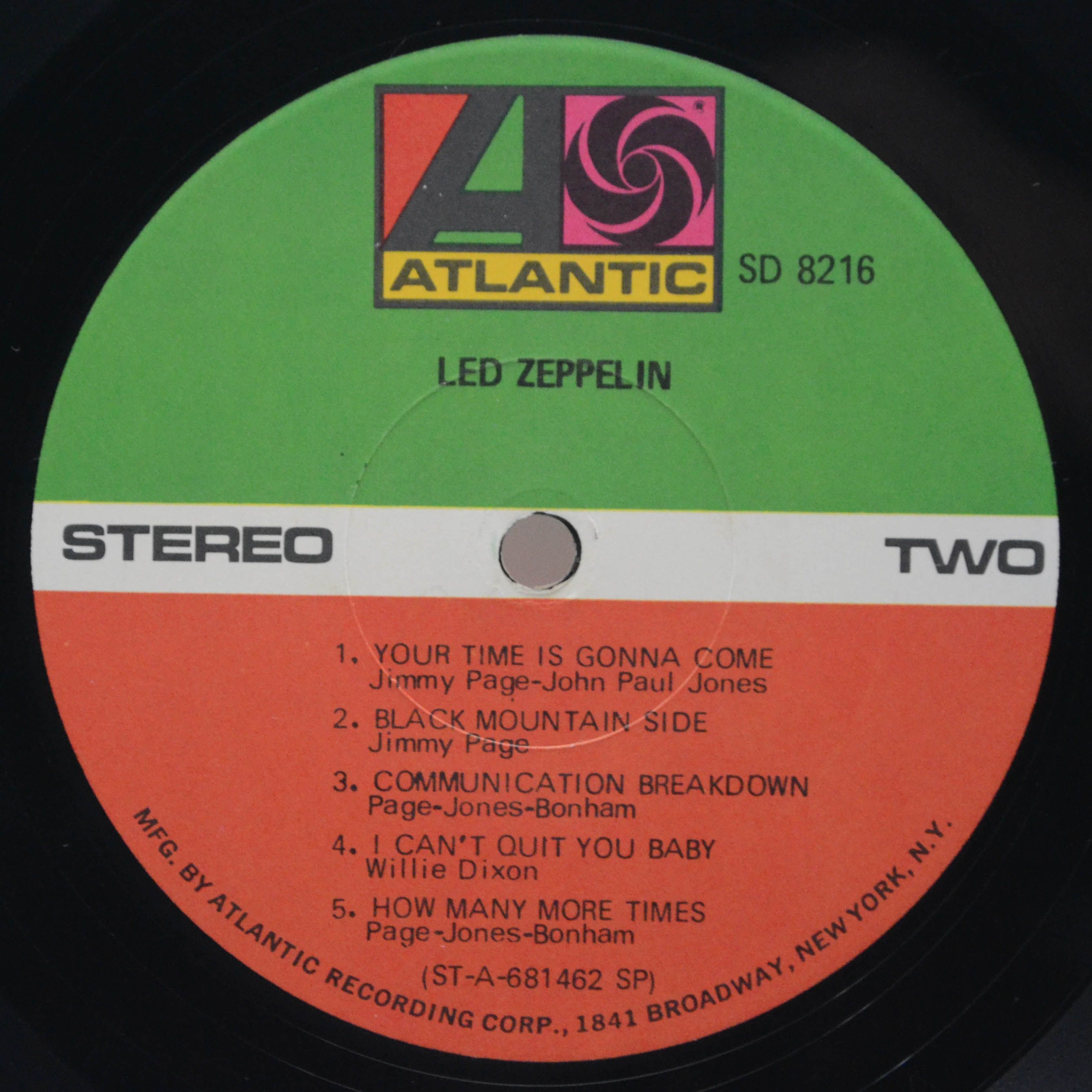 Led Zeppelin — Led Zeppelin (USA), 1969