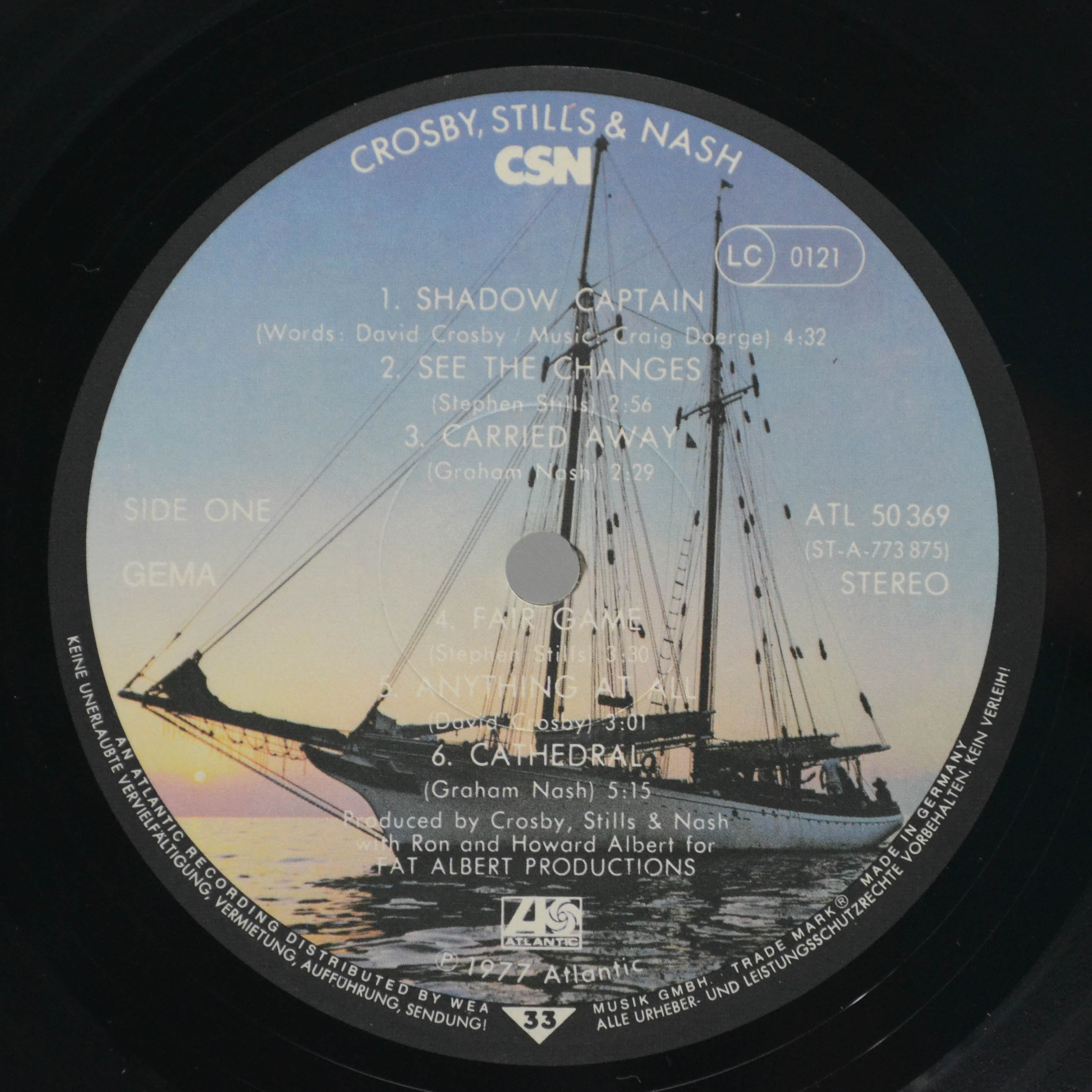 Crosby, Stills & Nash — CSN, 1977