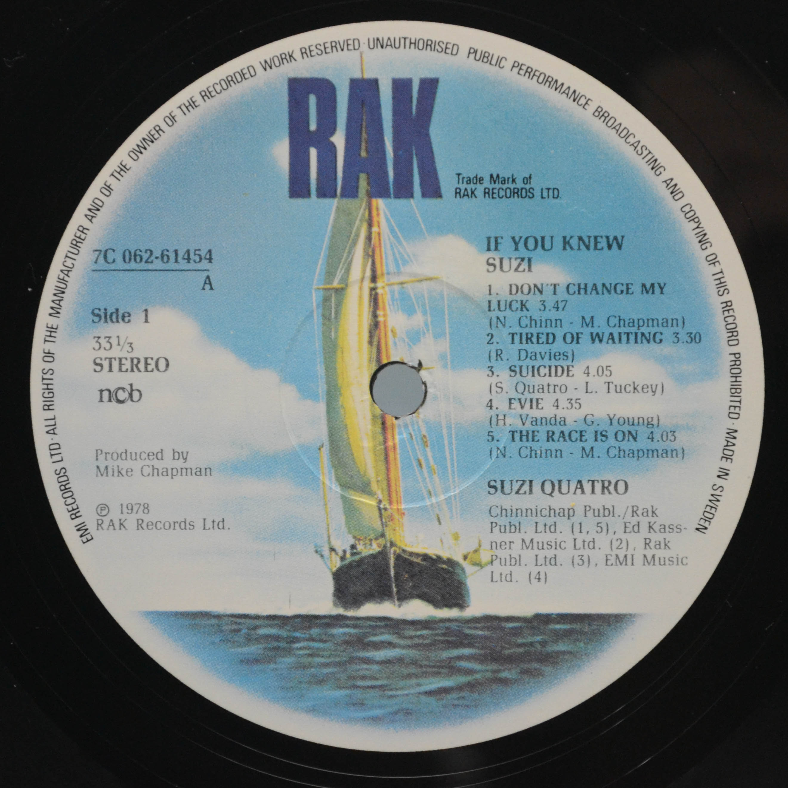 Suzi Quatro — If You Knew Suzi..., 1978