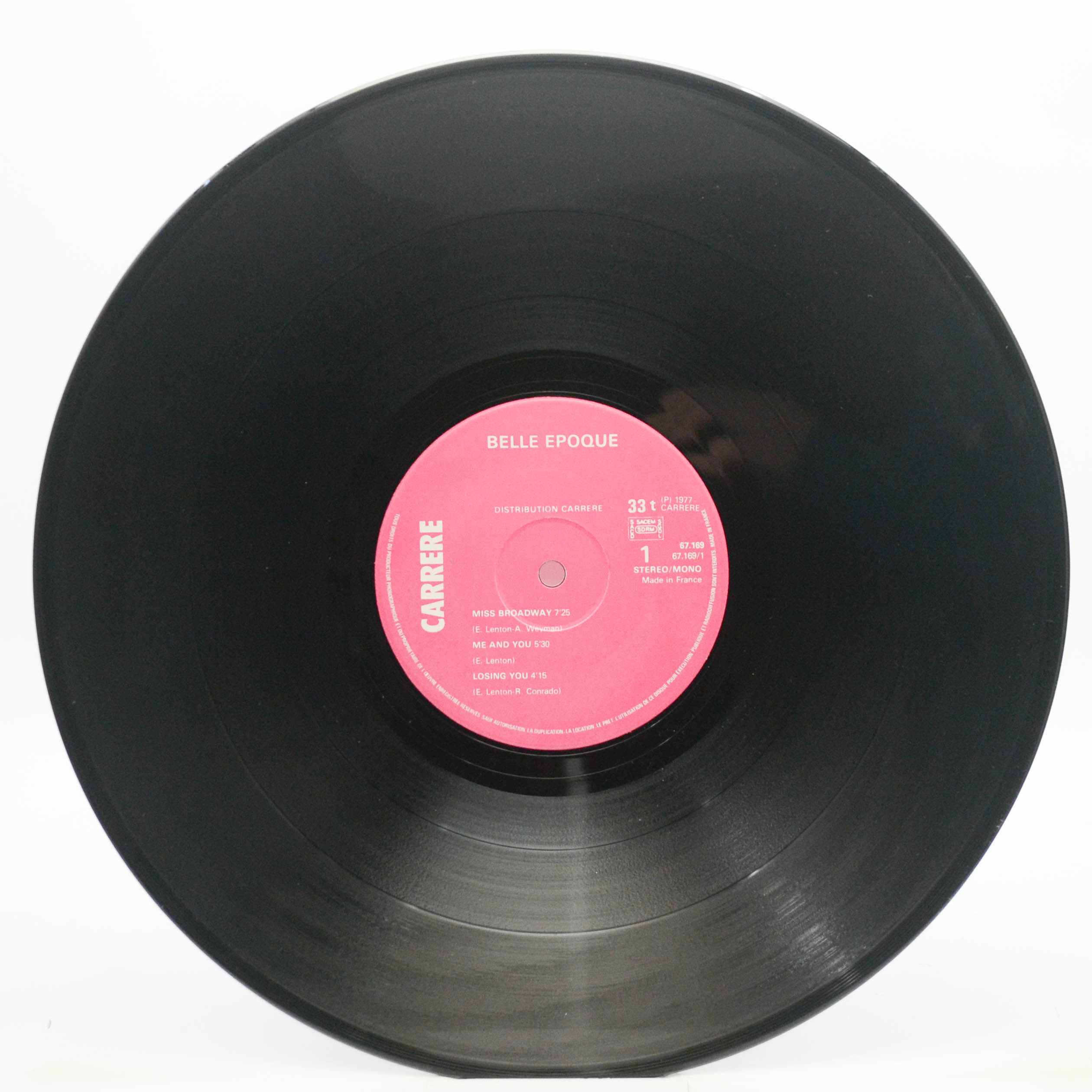 Belle Epoque — Miss Broadway (1-st, France), 1977