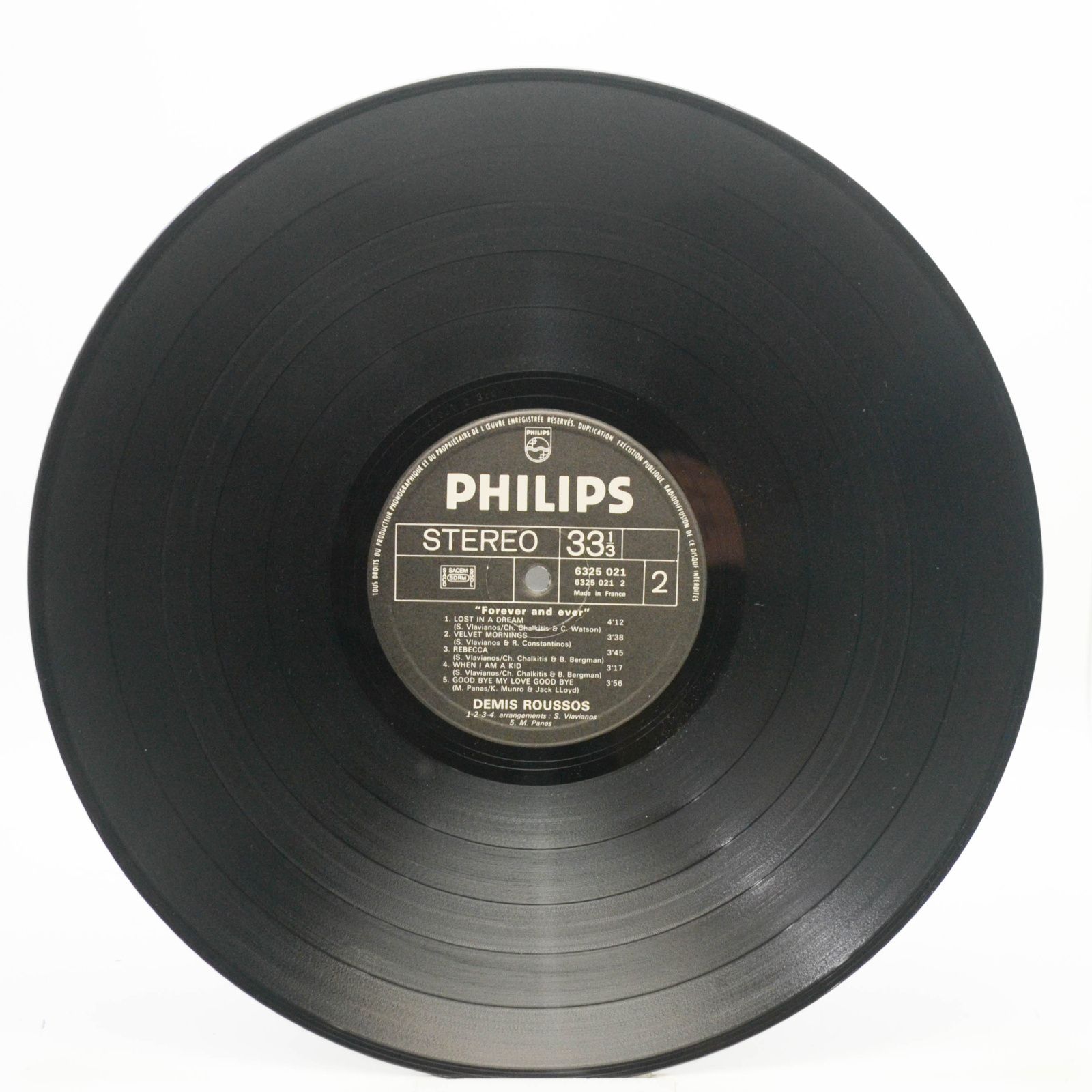 Démis Roussos — Forever And Ever (France), 1973