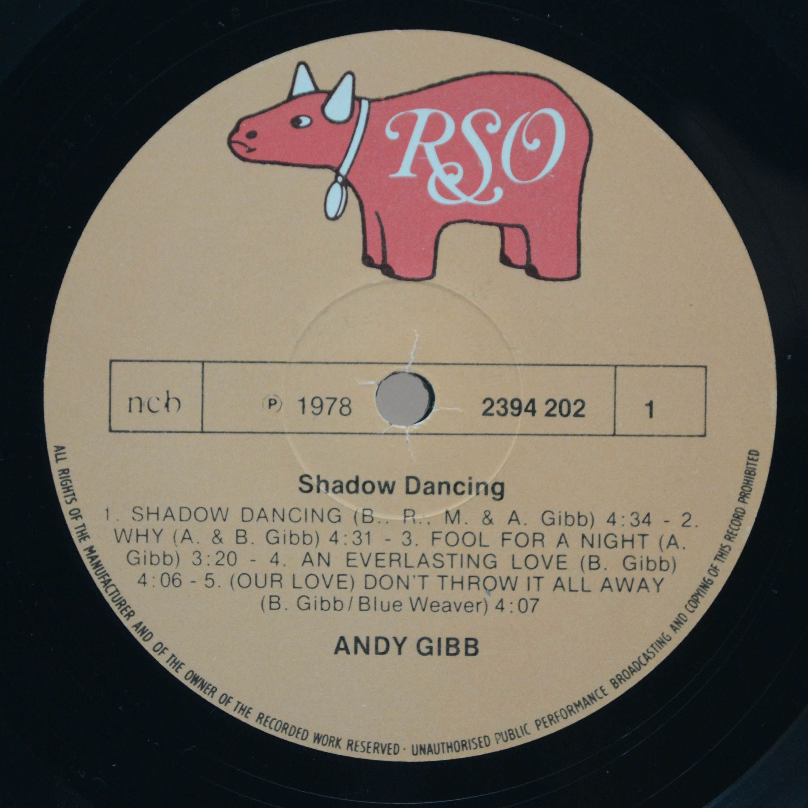 Andy Gibb — Shadow Dancing, 1978