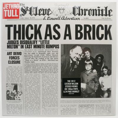 Thick As A Brick, 1972