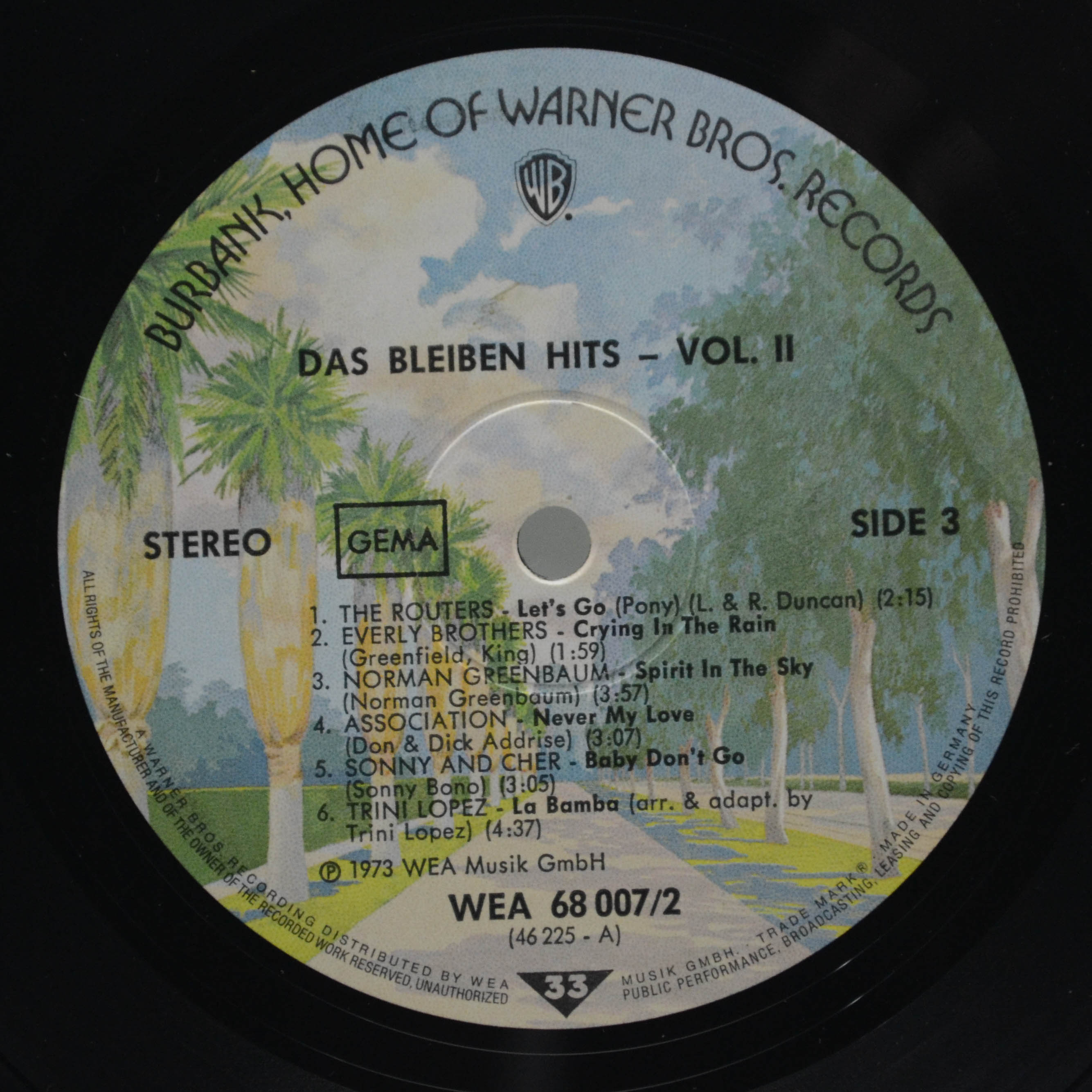 Various — Das Bleiben Hits (3LP), 1973