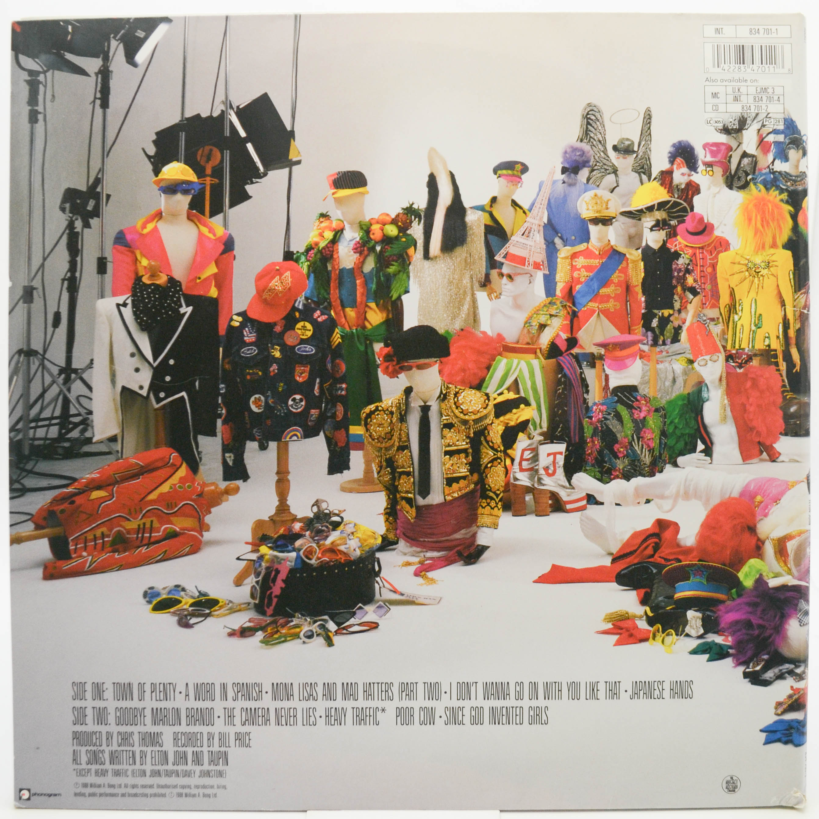 Elton John — Reg Strikes Back, 1988