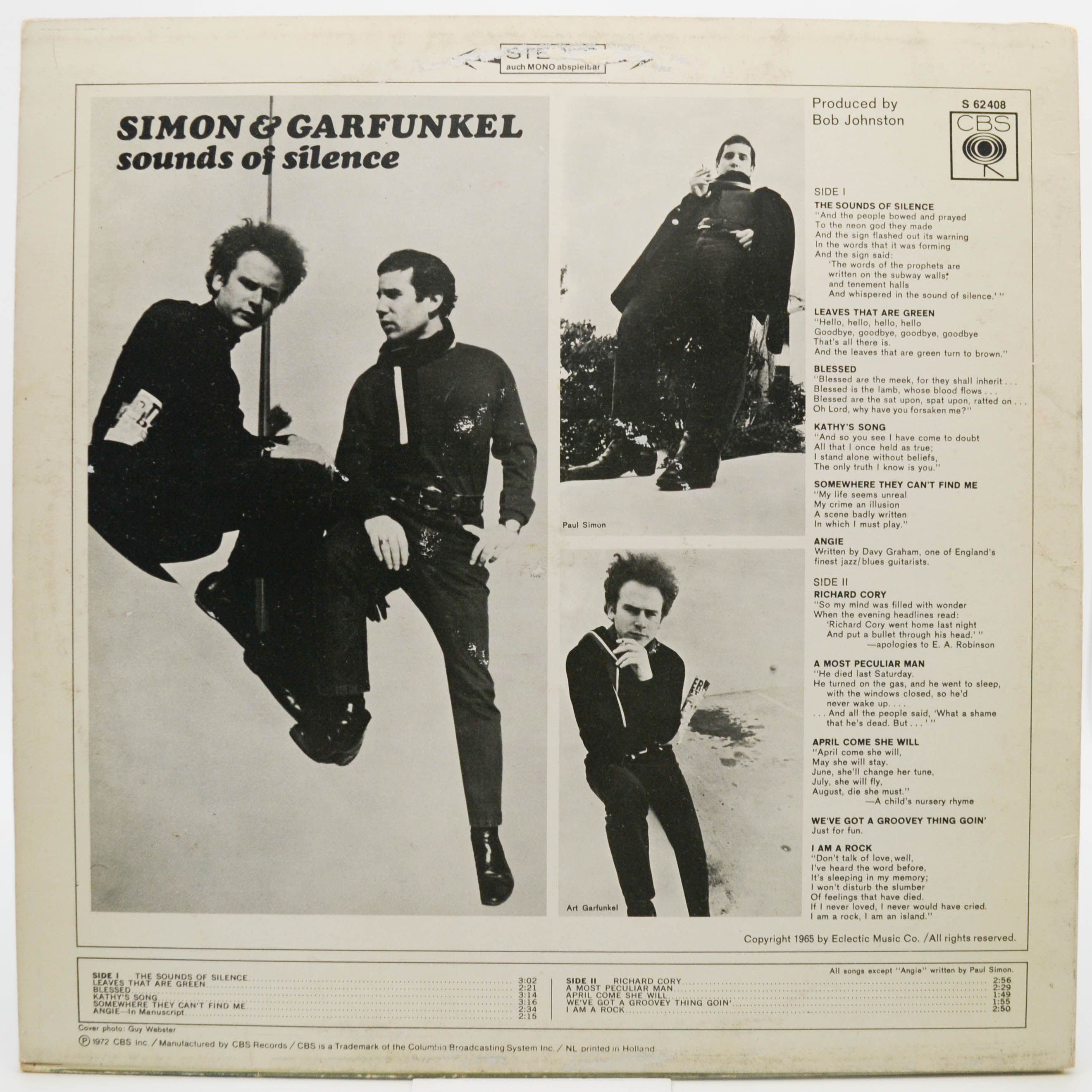 Simon & Garfunkel — Sounds Of Silence, 1966