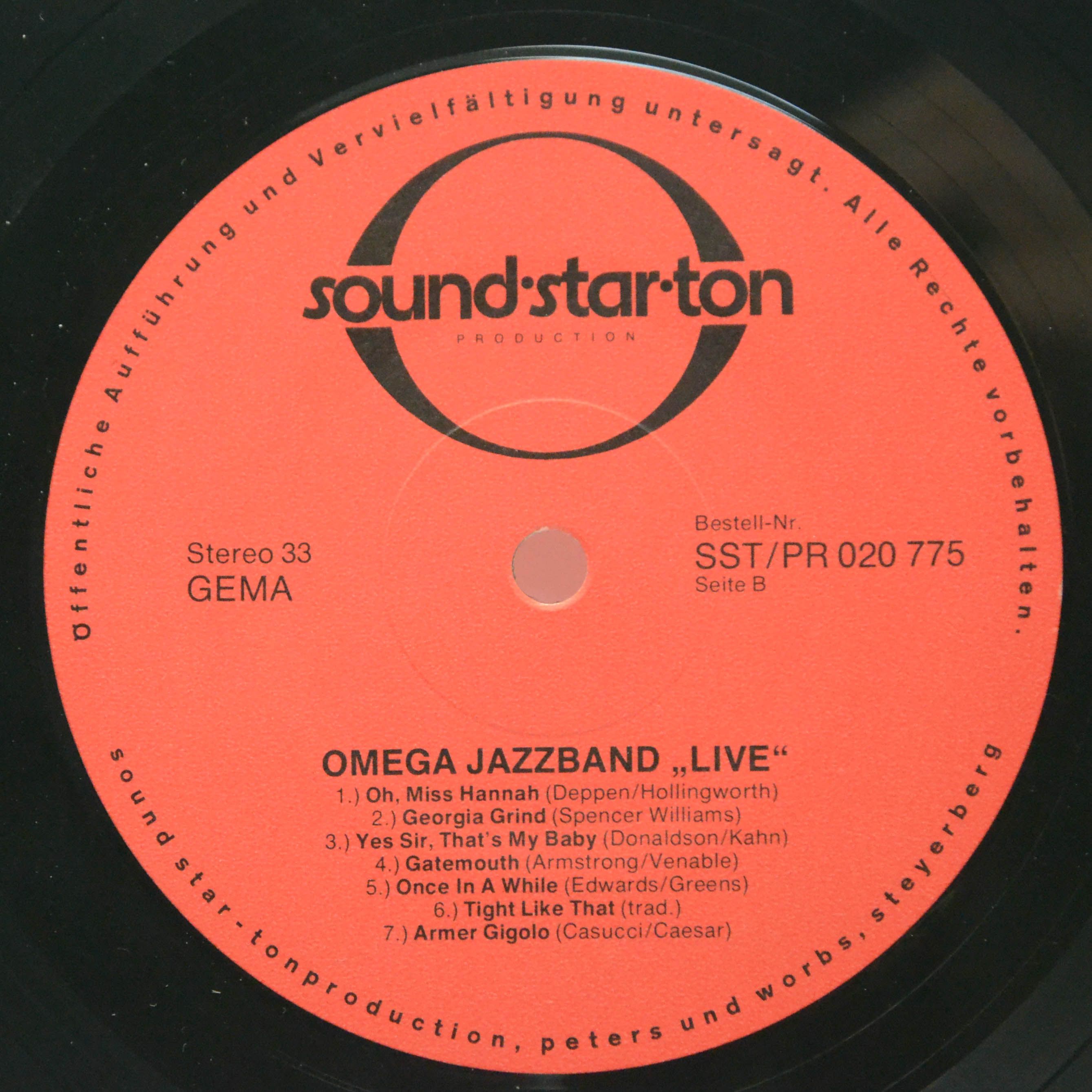 Omega Jazzband — 3 - LIVE!, 1975