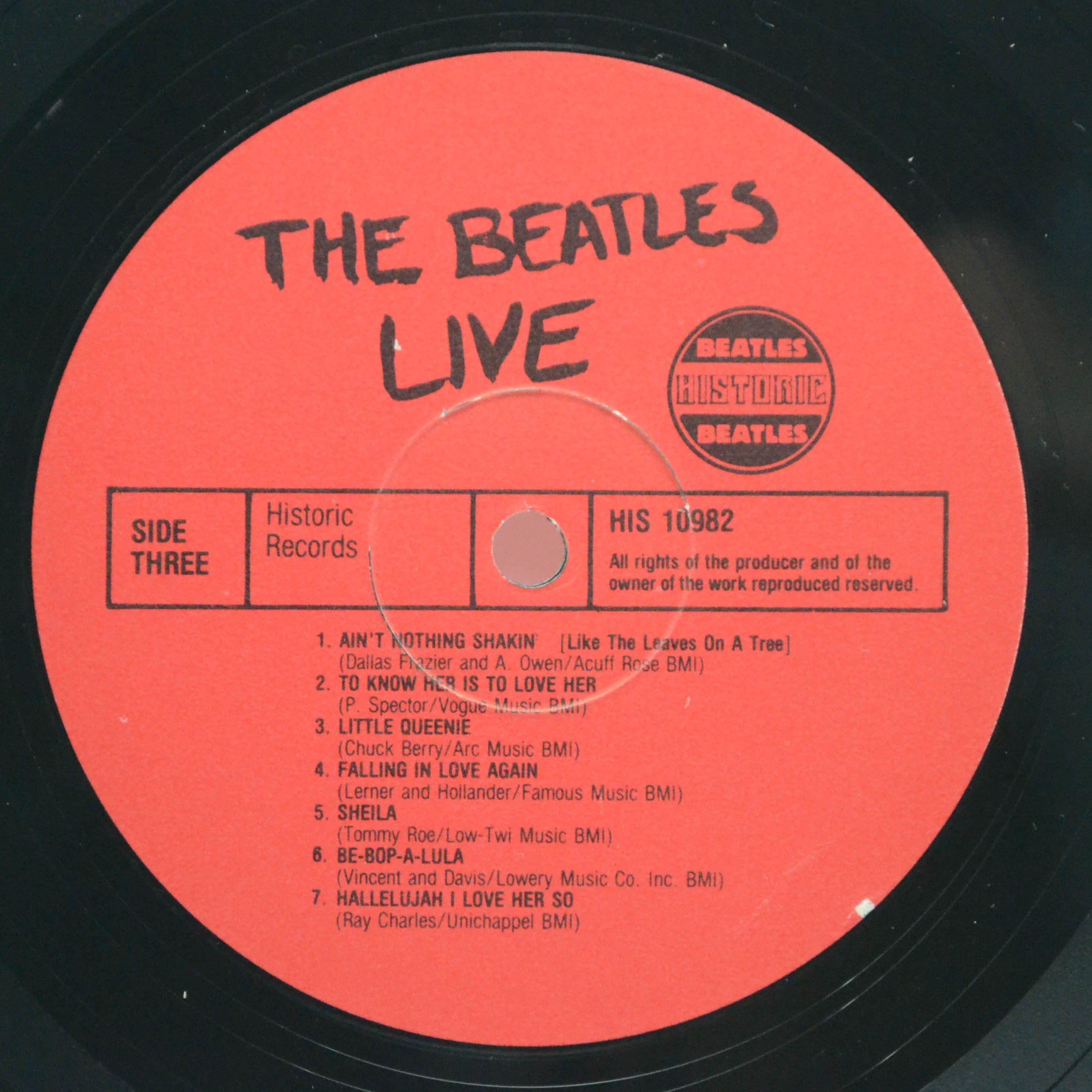 Виниловая пластинка Beatles — Live At The Star-Club In Hamburg Germany (2LP), 1977